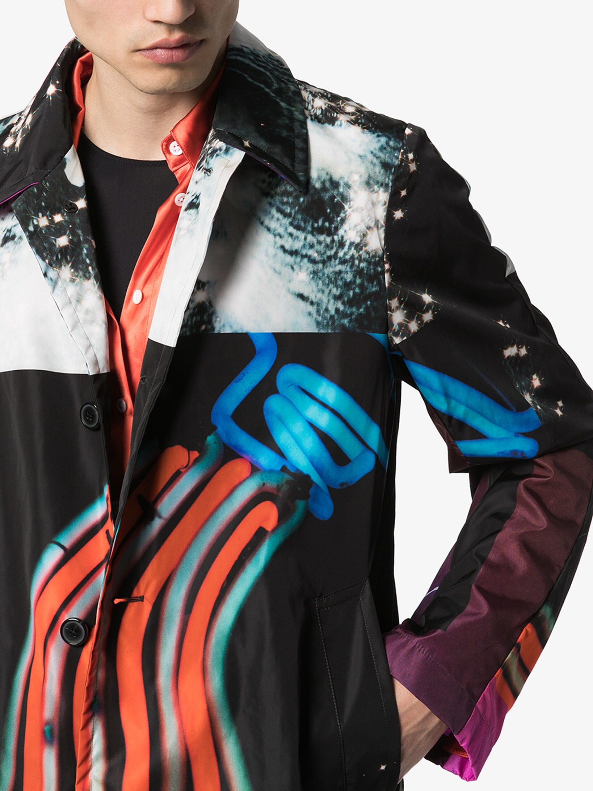 Dries Van Noten BNWT SS20 DRIES VAN NOTEN x YOSHIROTTEN ROAL PRINT COAT 50 Size US M / EU 48-50 / 2 - 15 Thumbnail
