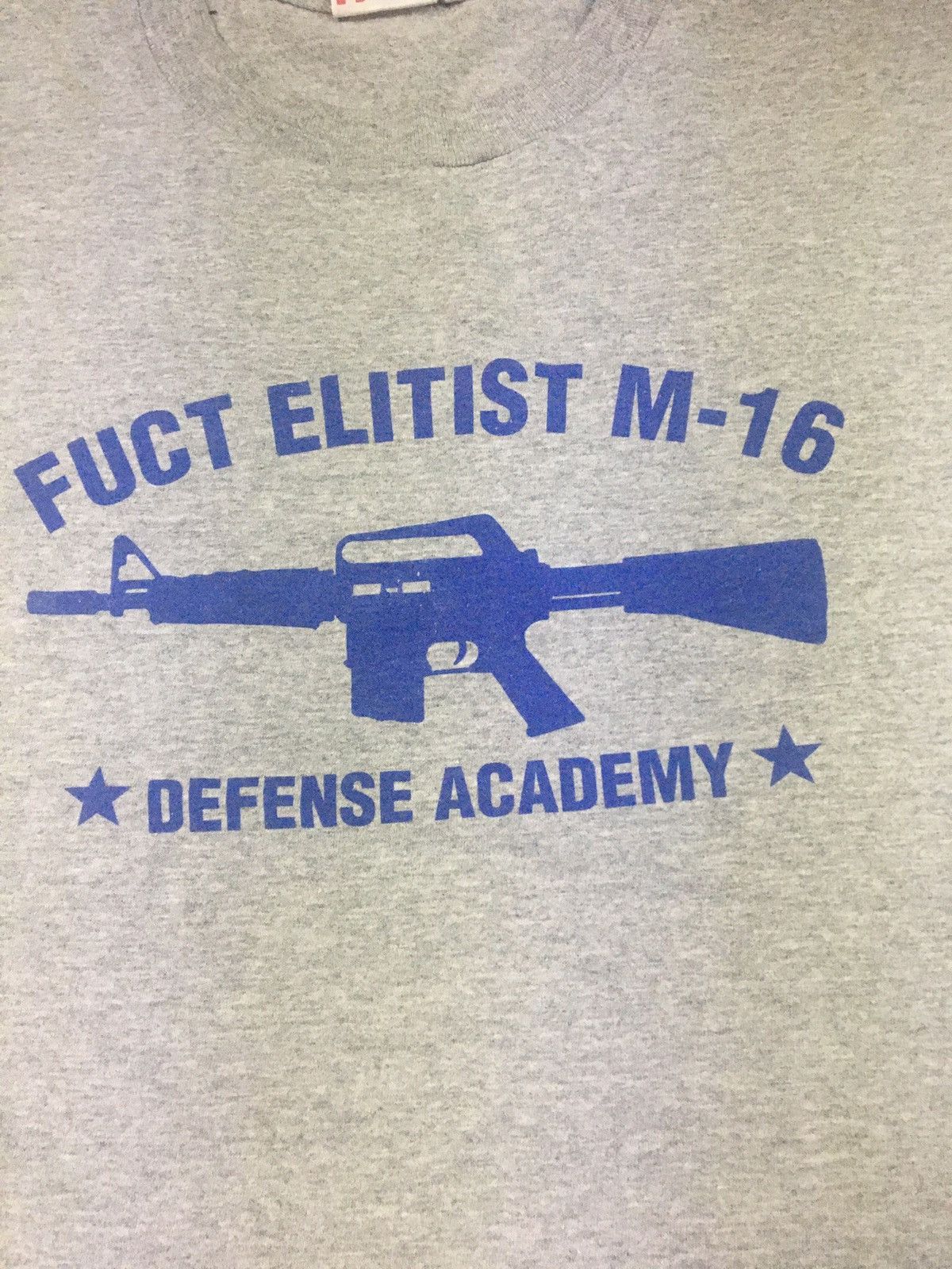 FUCT × Vintage 🔥Vintage FUCT Elitist M-16 Defence Academy tshirt Size US L / EU 52-54 / 3 - 3 Thumbnail