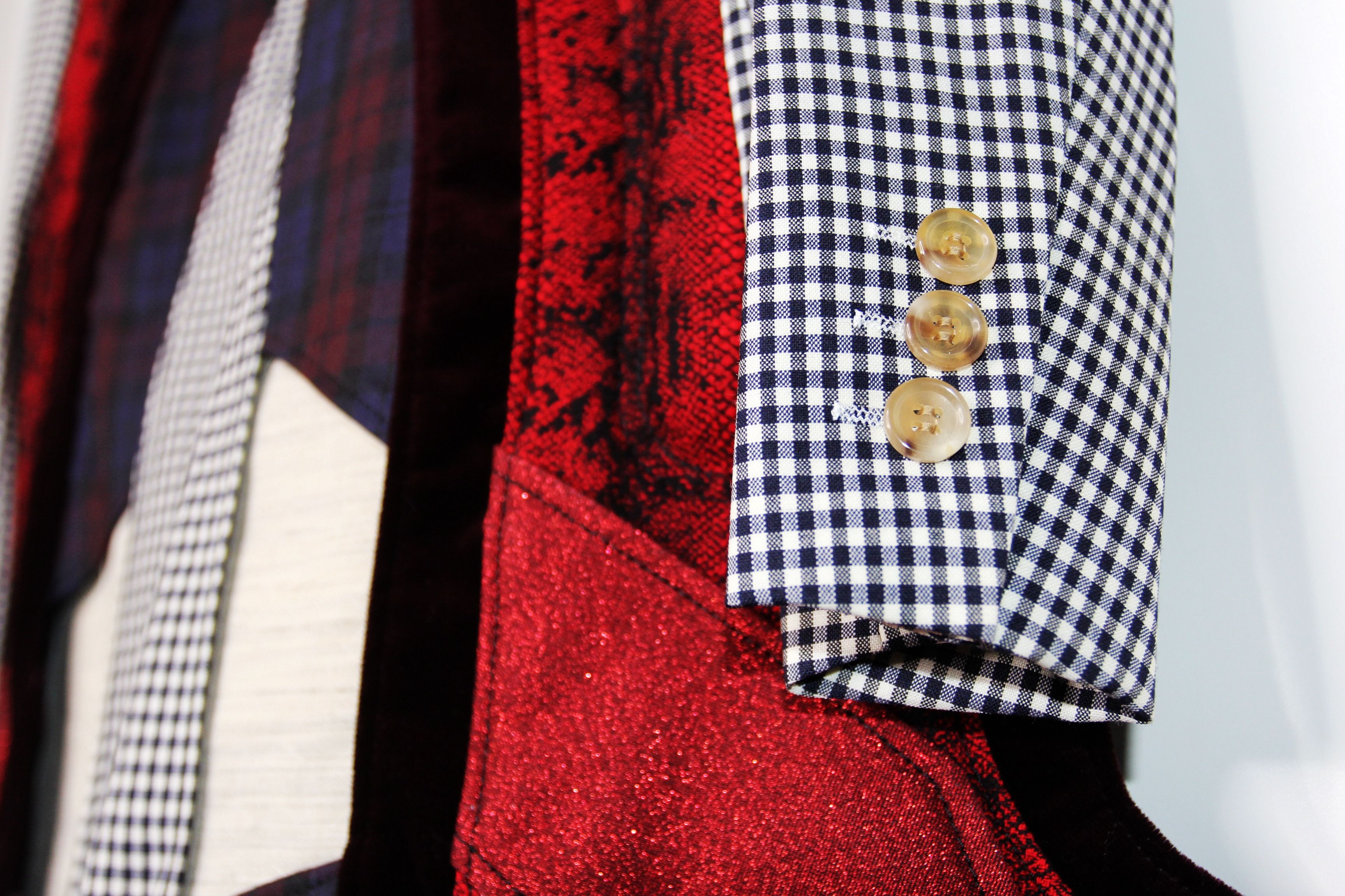 Comme des Garcons Homme Plus BNWT SS18 COMME DES GARCONS PANELLED FITTED JACKET M Size US M / EU 48-50 / 2 - 7 Thumbnail