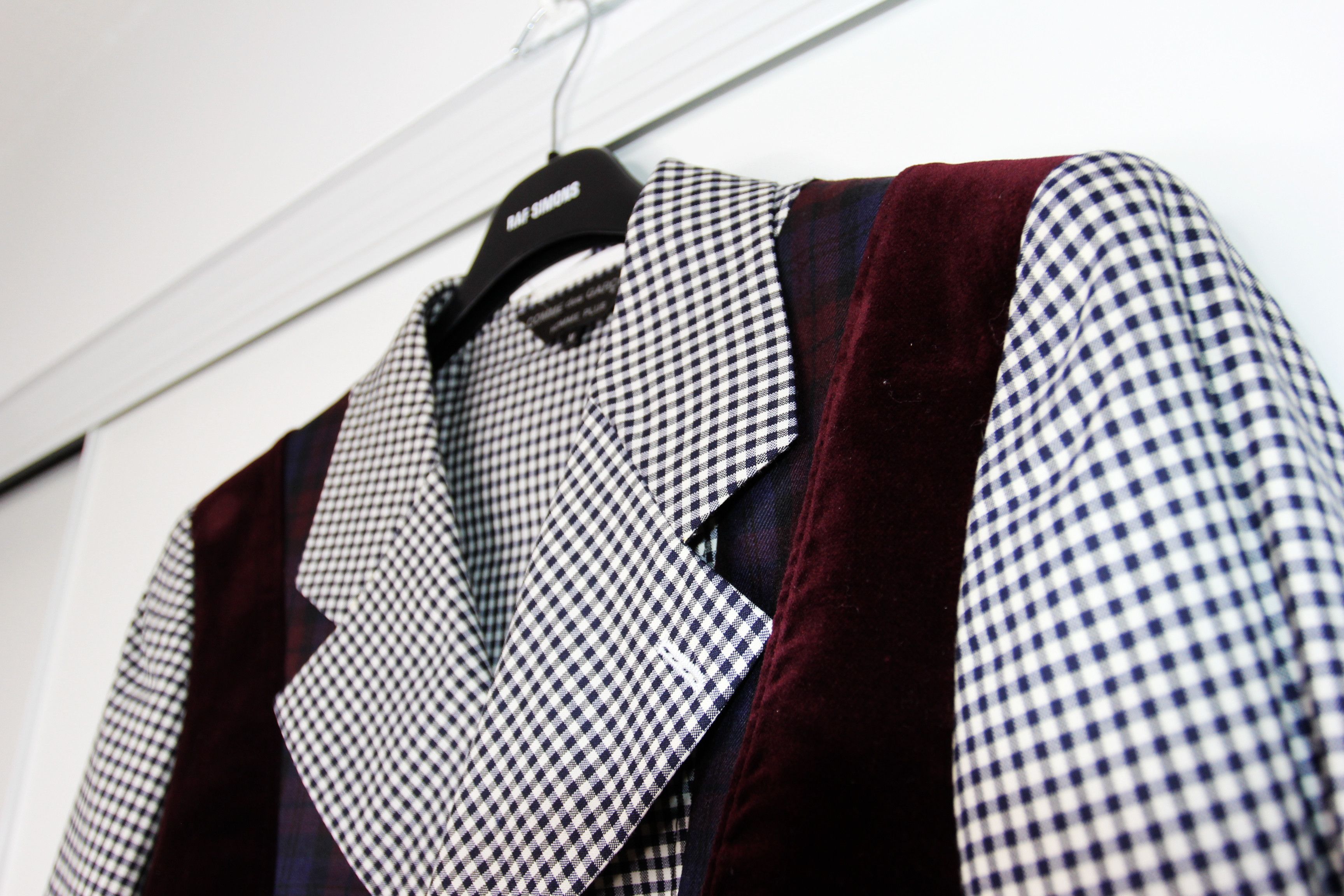 Comme des Garcons Homme Plus BNWT SS18 COMME DES GARCONS PANELLED FITTED JACKET M Size US M / EU 48-50 / 2 - 4 Thumbnail