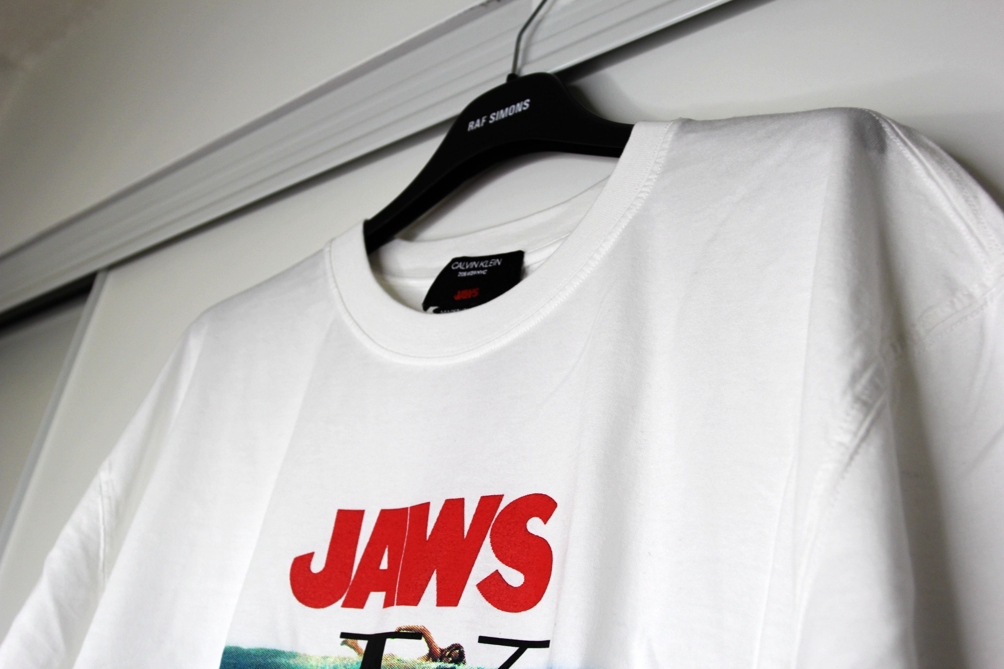 Calvin Klein 205W39NYC BNWT SS19 CALVIN KLEIN 205W39NYC "JAWS" TSHIRT WHITE S Size US S / EU 44-46 / 1 - 4 Thumbnail