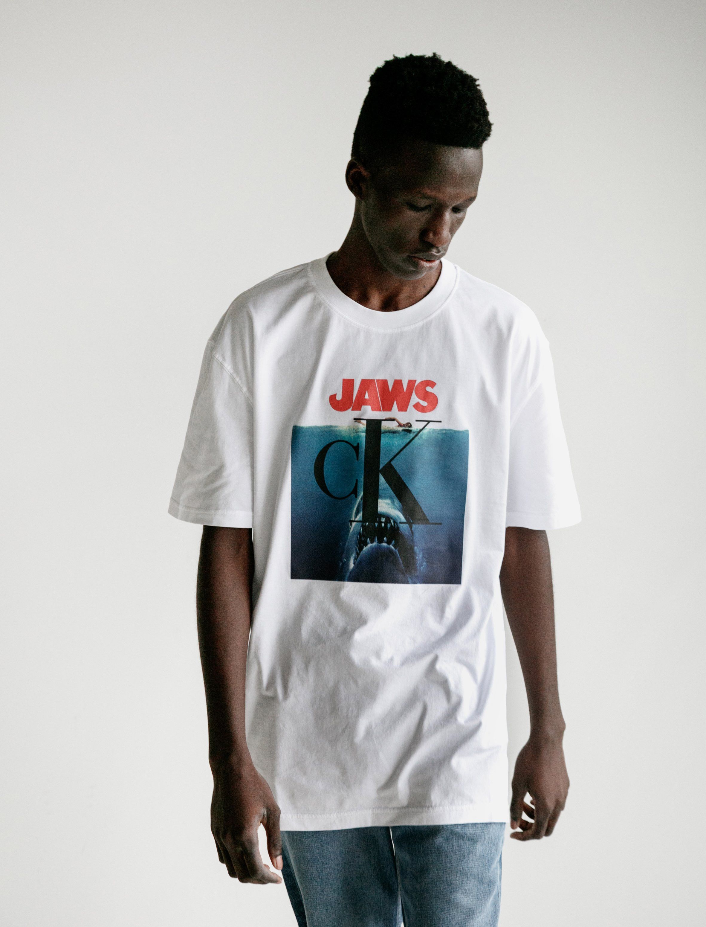 Calvin Klein 205W39NYC BNWT SS19 CALVIN KLEIN 205W39NYC "JAWS" TSHIRT WHITE S Size US S / EU 44-46 / 1 - 11 Thumbnail