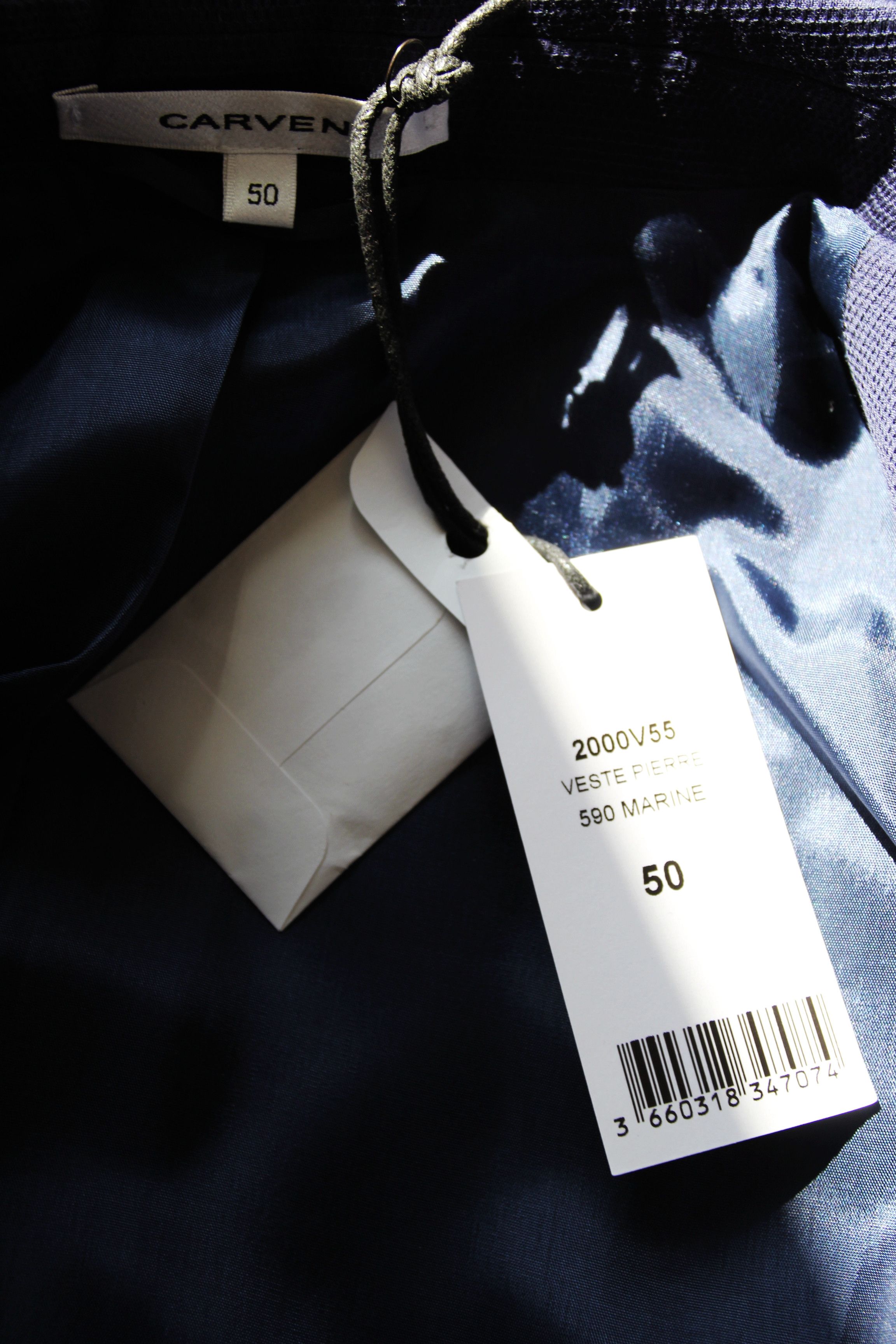 Carven BNWT SS14 CARVEN VESTE PIERRE RUNWAY LOOK 26 JACKET 50 Size US M / EU 48-50 / 2 - 14 Thumbnail
