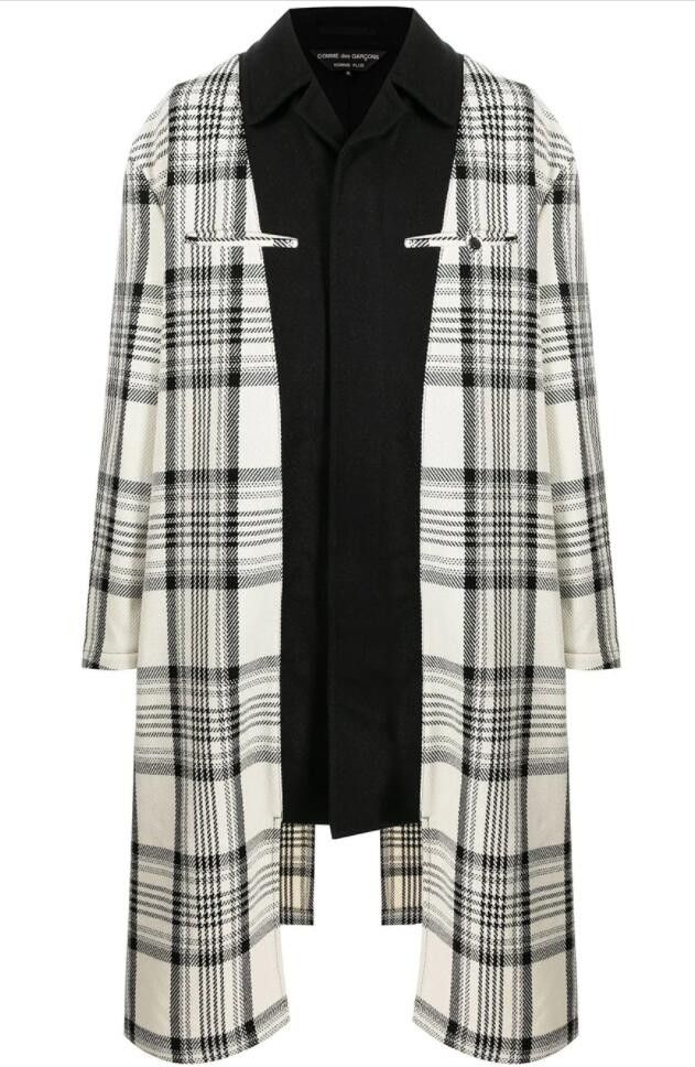 Comme des Garcons Homme Plus BNWT AW21 COMME DES GARCONS HOMME PLUS OVERSIZED COAT L Size US L / EU 52-54 / 3 - 12 Thumbnail