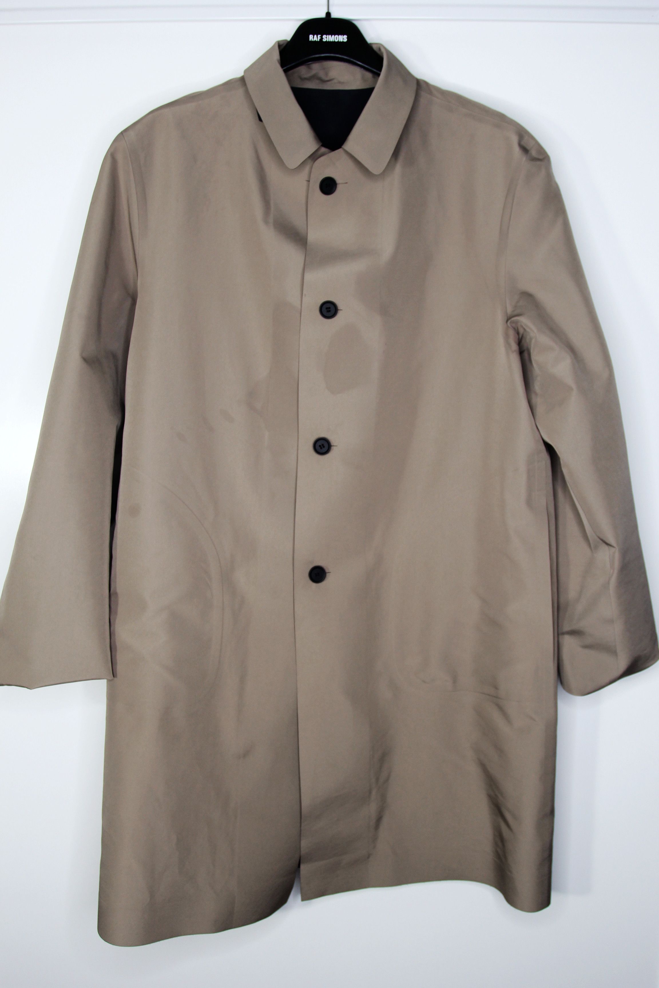 Emporio Armani AW16 EMPORIO ARMANI LASER CUT REVERSIBLE COAT 50 Size US M / EU 48-50 / 2 - 10 Thumbnail