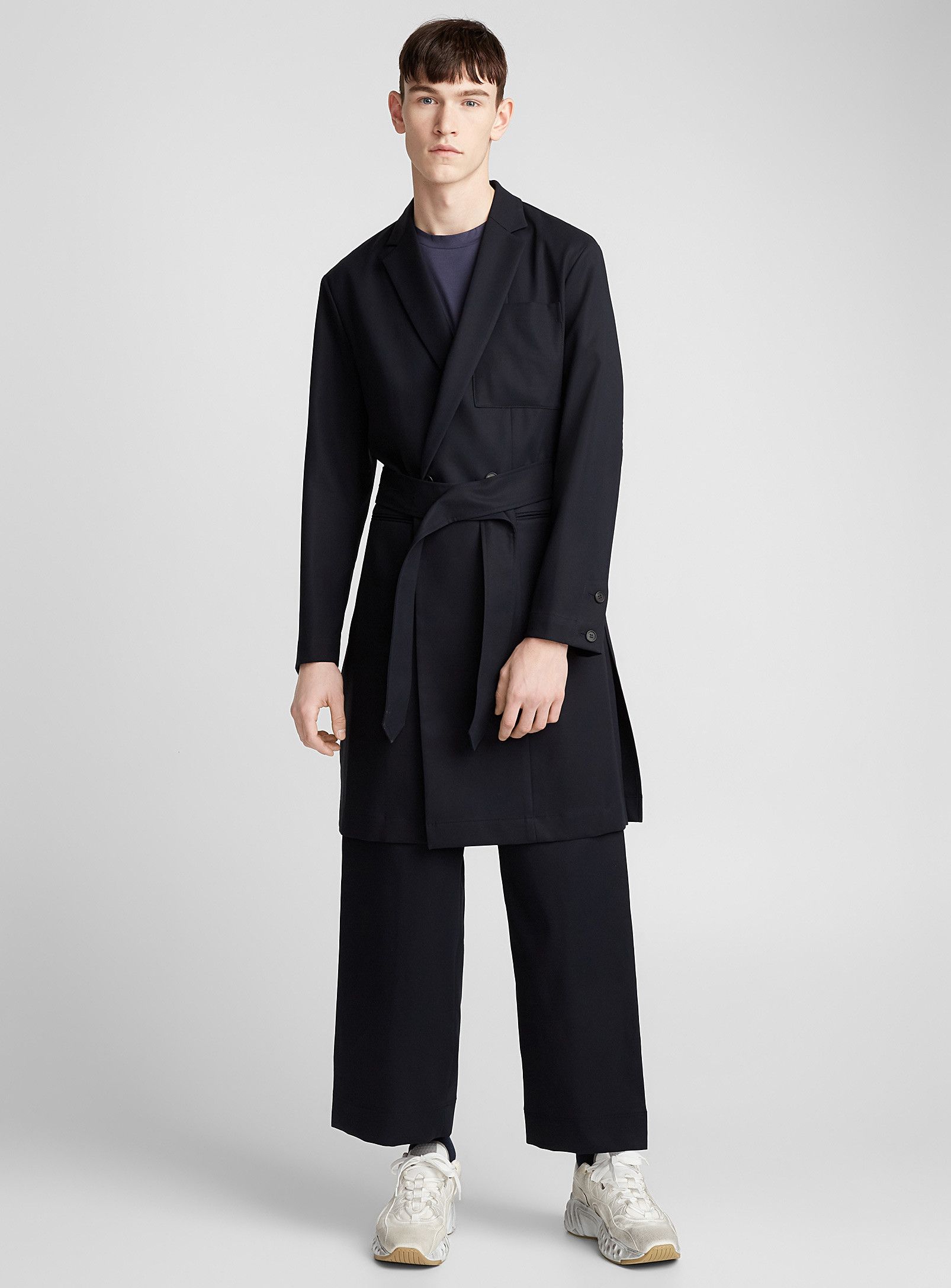 Wooyoungmi BNWT SS19 WOOYOUNGMI LIGHT BELTED COAT 48 Size US M / EU 48-50 / 2 - 15 Thumbnail