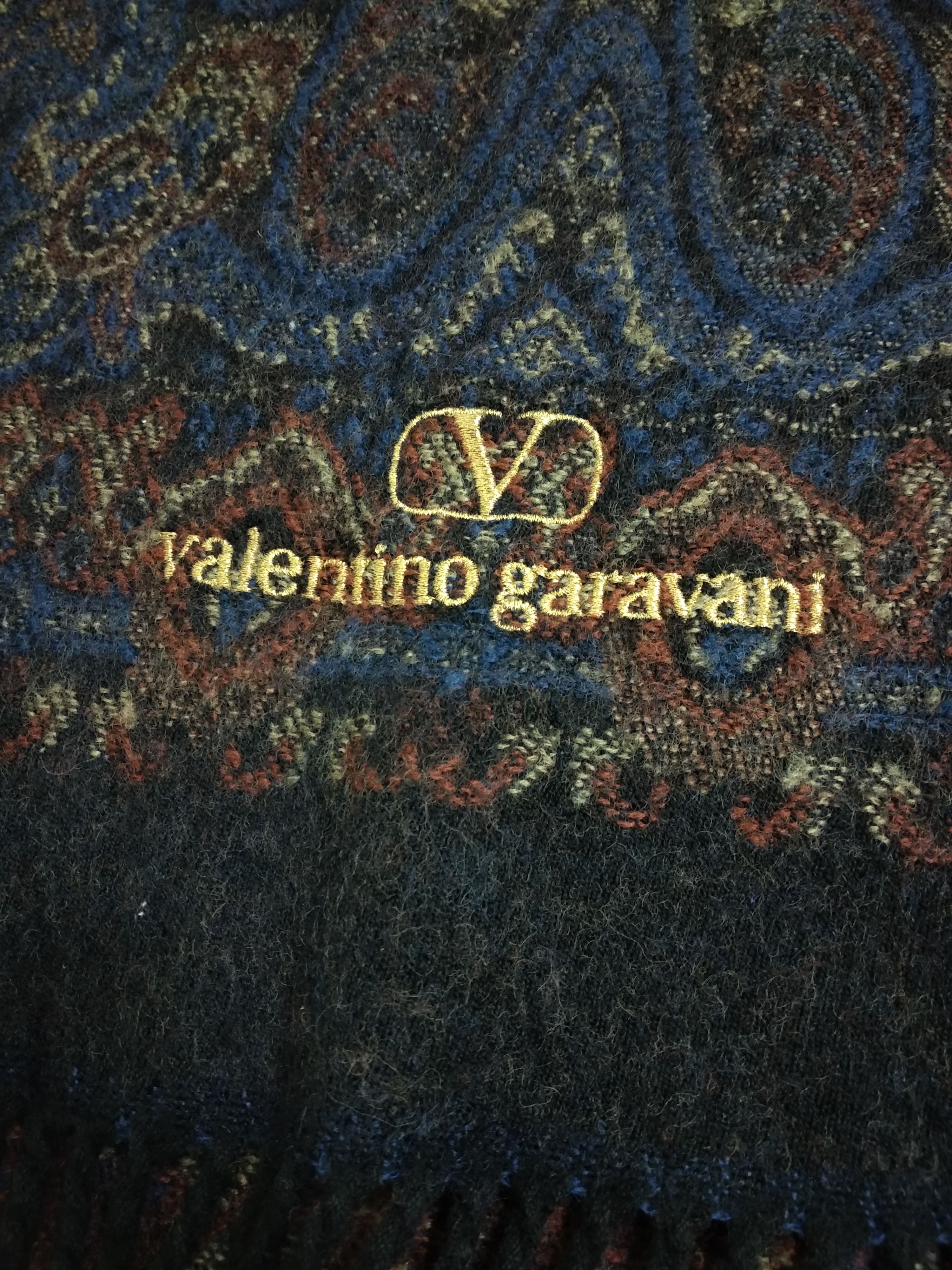Valentino 90's Garavani Valentino Shawls Wrap Body Paisley Size ONE SIZE - 4 Thumbnail