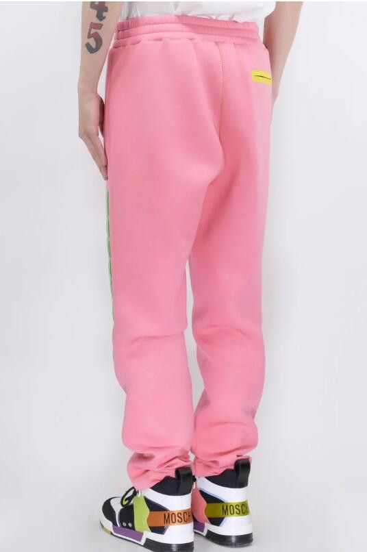 Moschino BNWT SS22 MOSCHINO REFLECTIVE LOGO NEOPRENE SWEATPANTS 48 Size US 32 / EU 48 - 14 Thumbnail