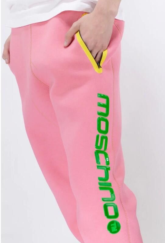 Moschino BNWT SS22 MOSCHINO REFLECTIVE LOGO NEOPRENE SWEATPANTS 48 Size US 32 / EU 48 - 1 Thumbnail