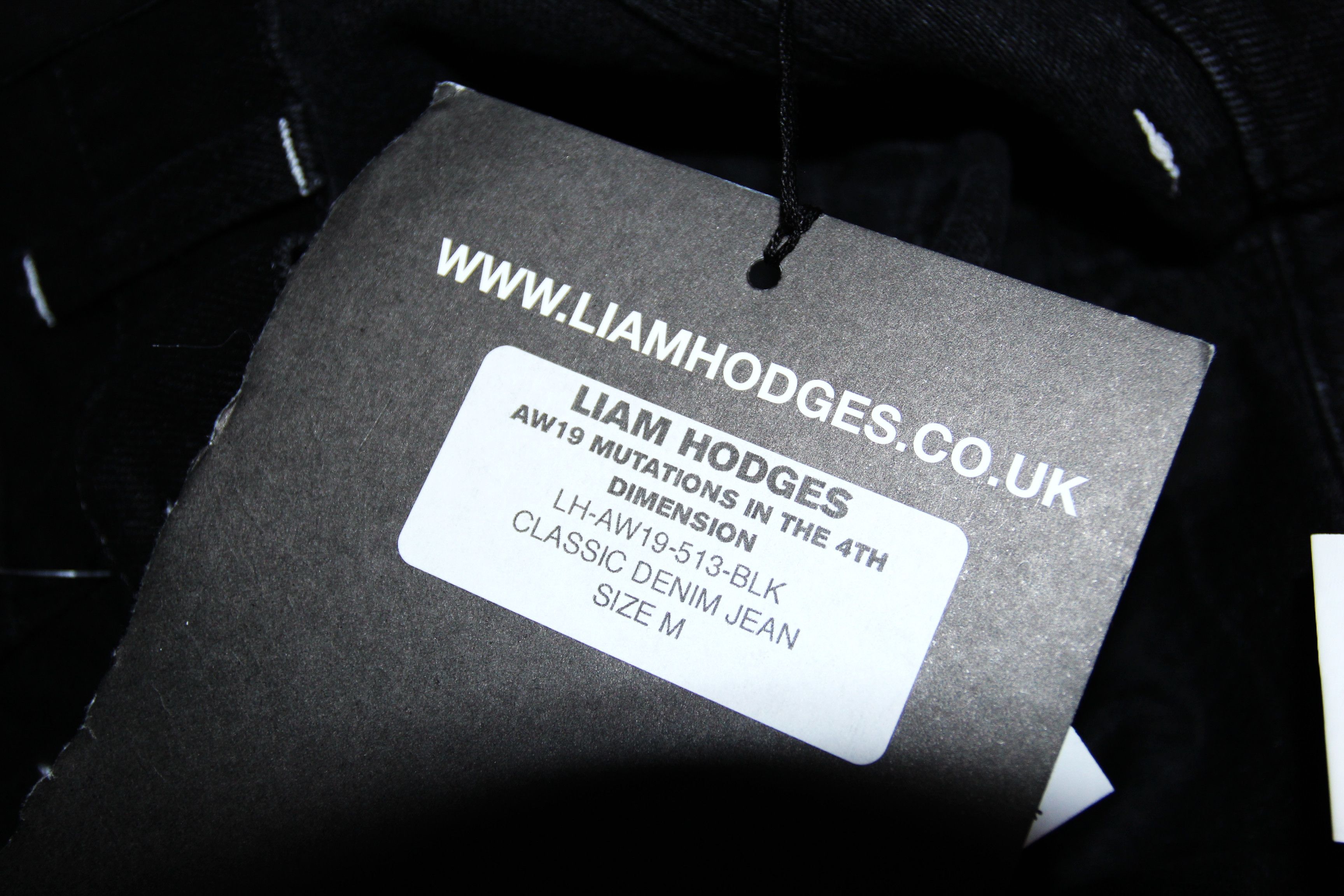 Liam Hodges BNWT AW19 LIAM HODGES CLASSIC DENIM JEANS M Size US 32 / EU 48 - 11 Thumbnail