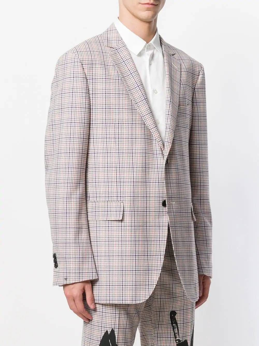 Calvin Klein 205W39NYC BNWT SS18 CALVIN KLEIN 205W39NYC CHECKED PLAID BLAZER 50 Size US M / EU 48-50 / 2 - 17 Thumbnail