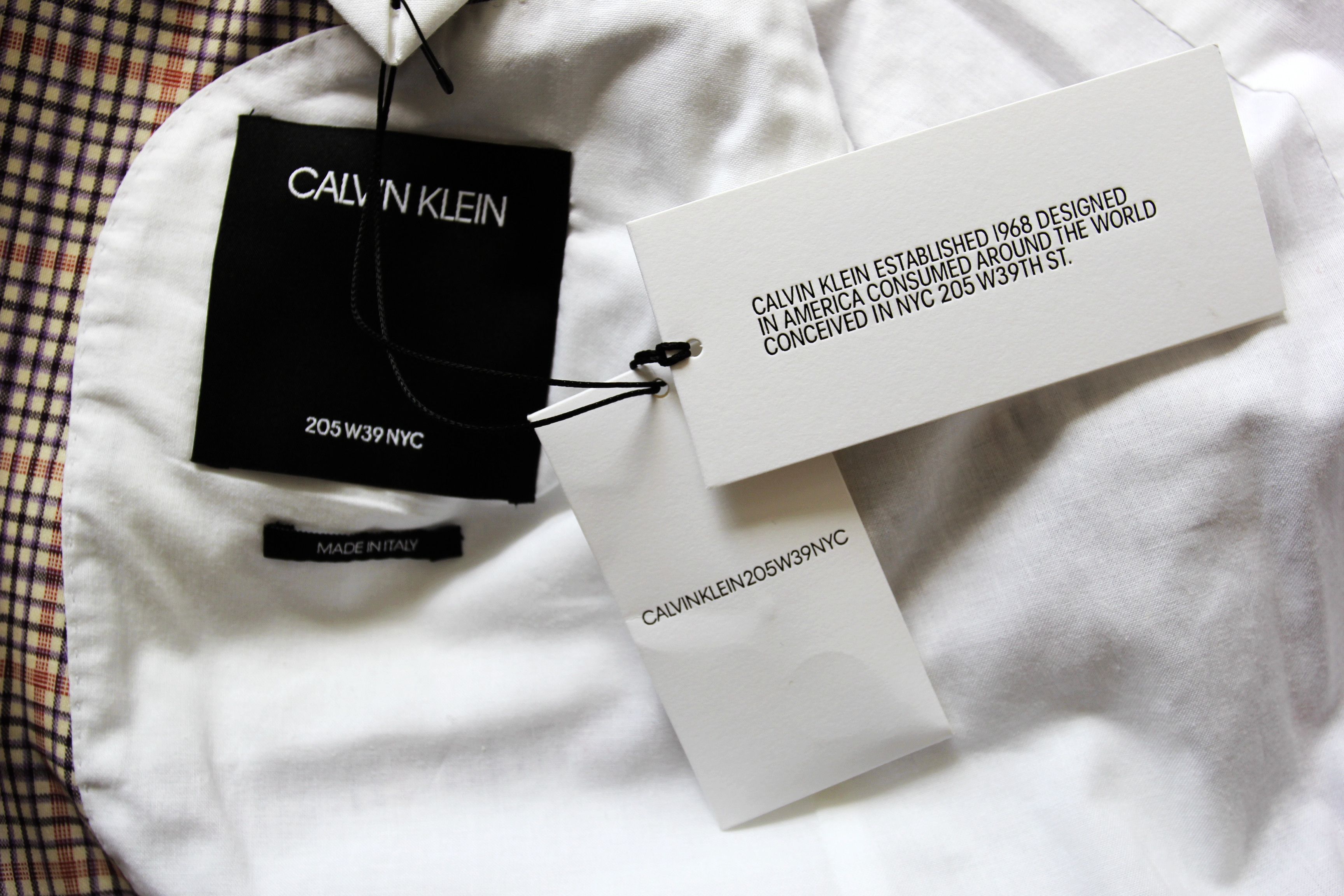 Calvin Klein 205W39NYC BNWT SS18 CALVIN KLEIN 205W39NYC CHECKED PLAID BLAZER 50 Size US M / EU 48-50 / 2 - 12 Thumbnail