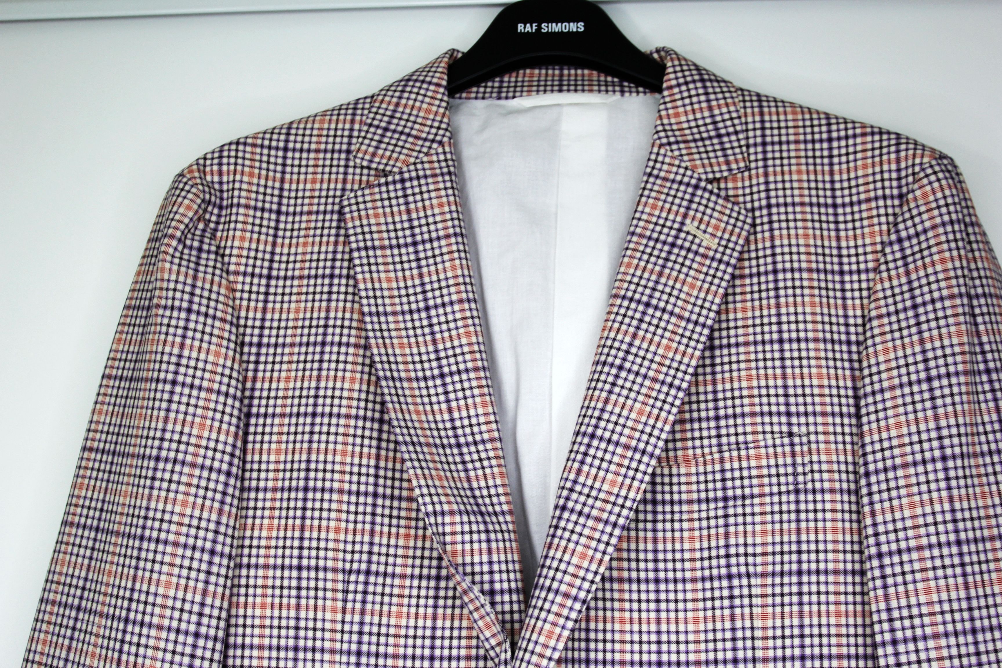 Calvin Klein 205W39NYC BNWT SS18 CALVIN KLEIN 205W39NYC CHECKED PLAID BLAZER 50 Size US M / EU 48-50 / 2 - 5 Thumbnail