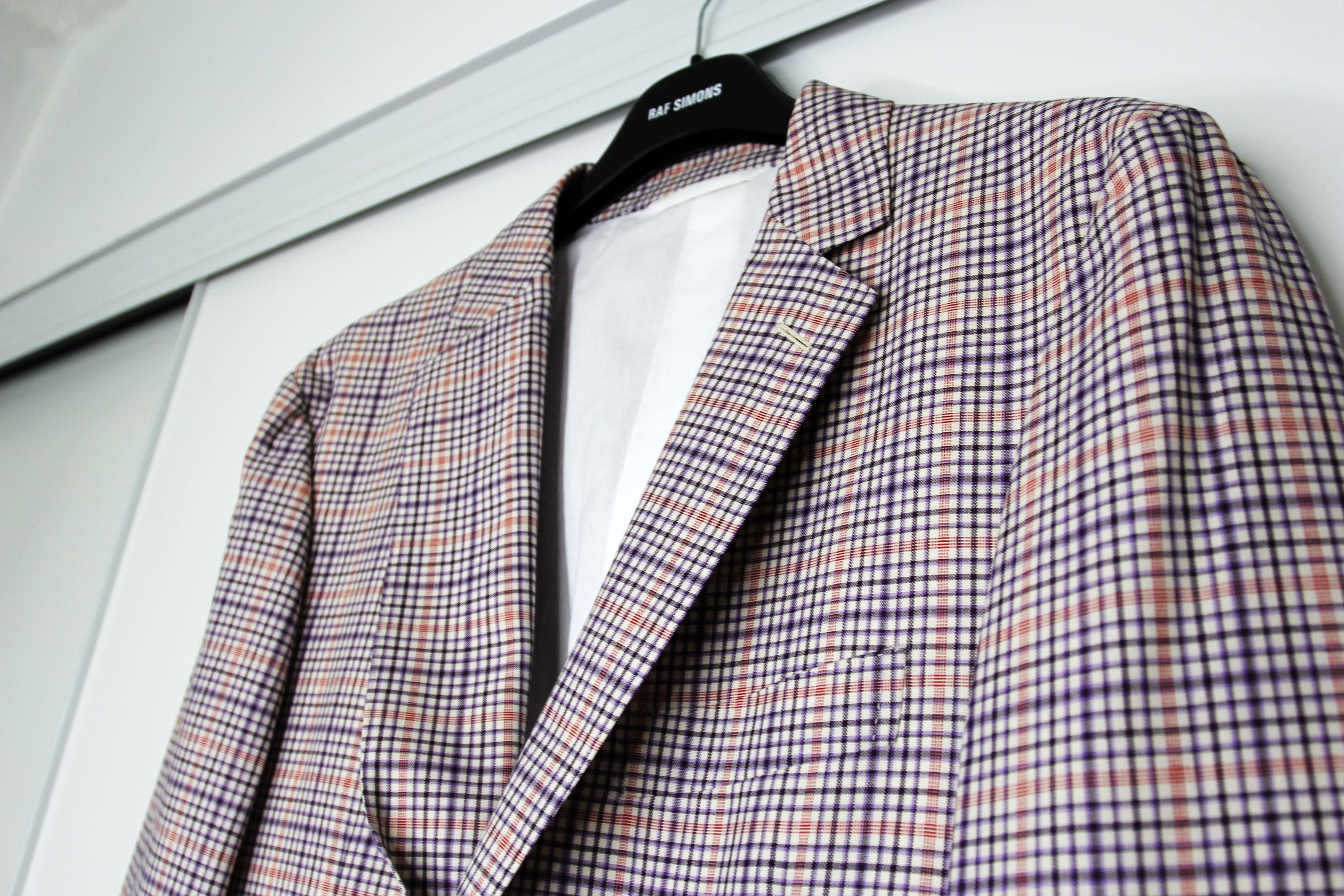 Calvin Klein 205W39NYC BNWT SS18 CALVIN KLEIN 205W39NYC CHECKED PLAID BLAZER 50 Size US M / EU 48-50 / 2 - 4 Thumbnail