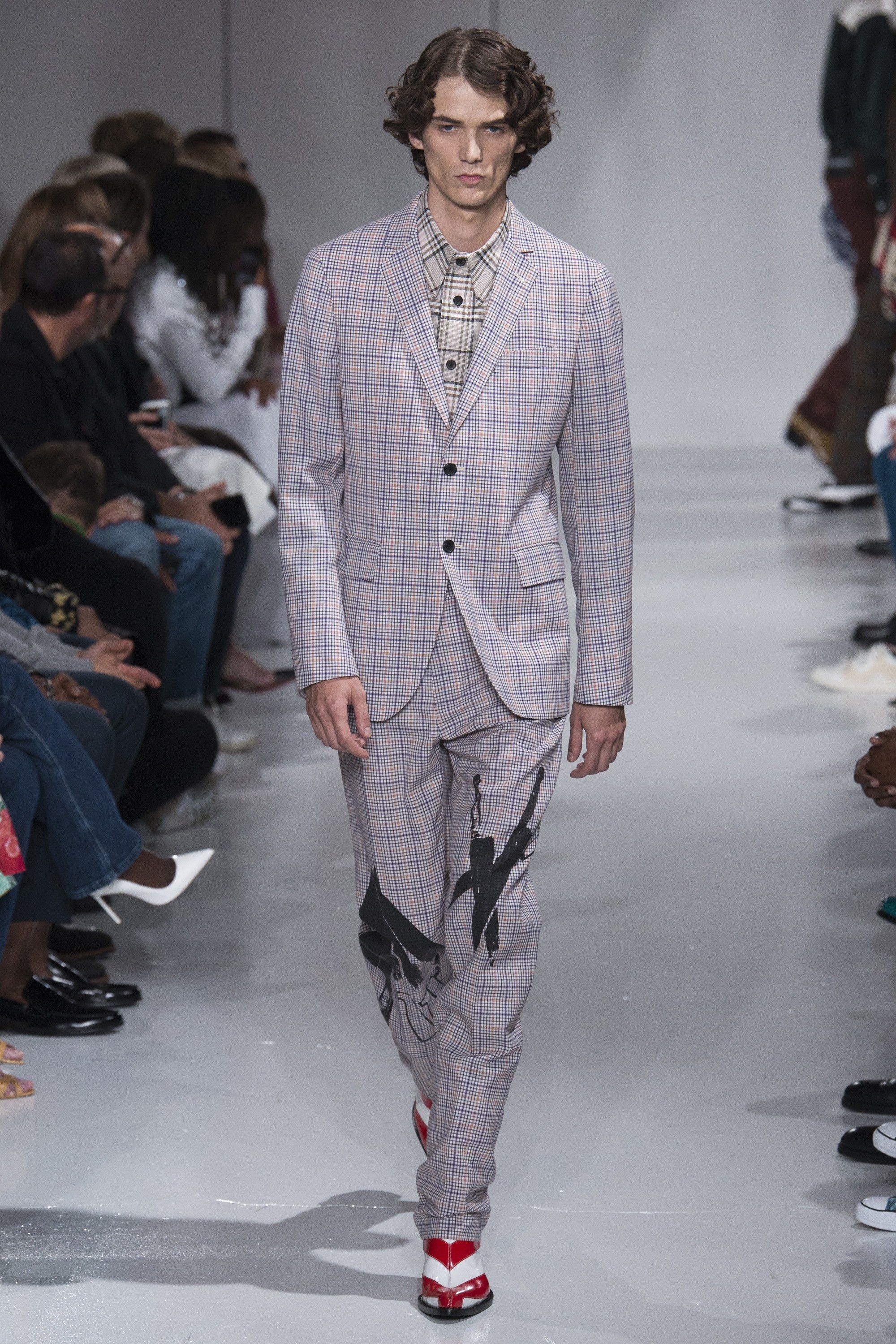 Calvin Klein 205W39NYC BNWT SS18 CALVIN KLEIN 205W39NYC CHECKED PLAID BLAZER 50 Size US M / EU 48-50 / 2 - 18 Thumbnail