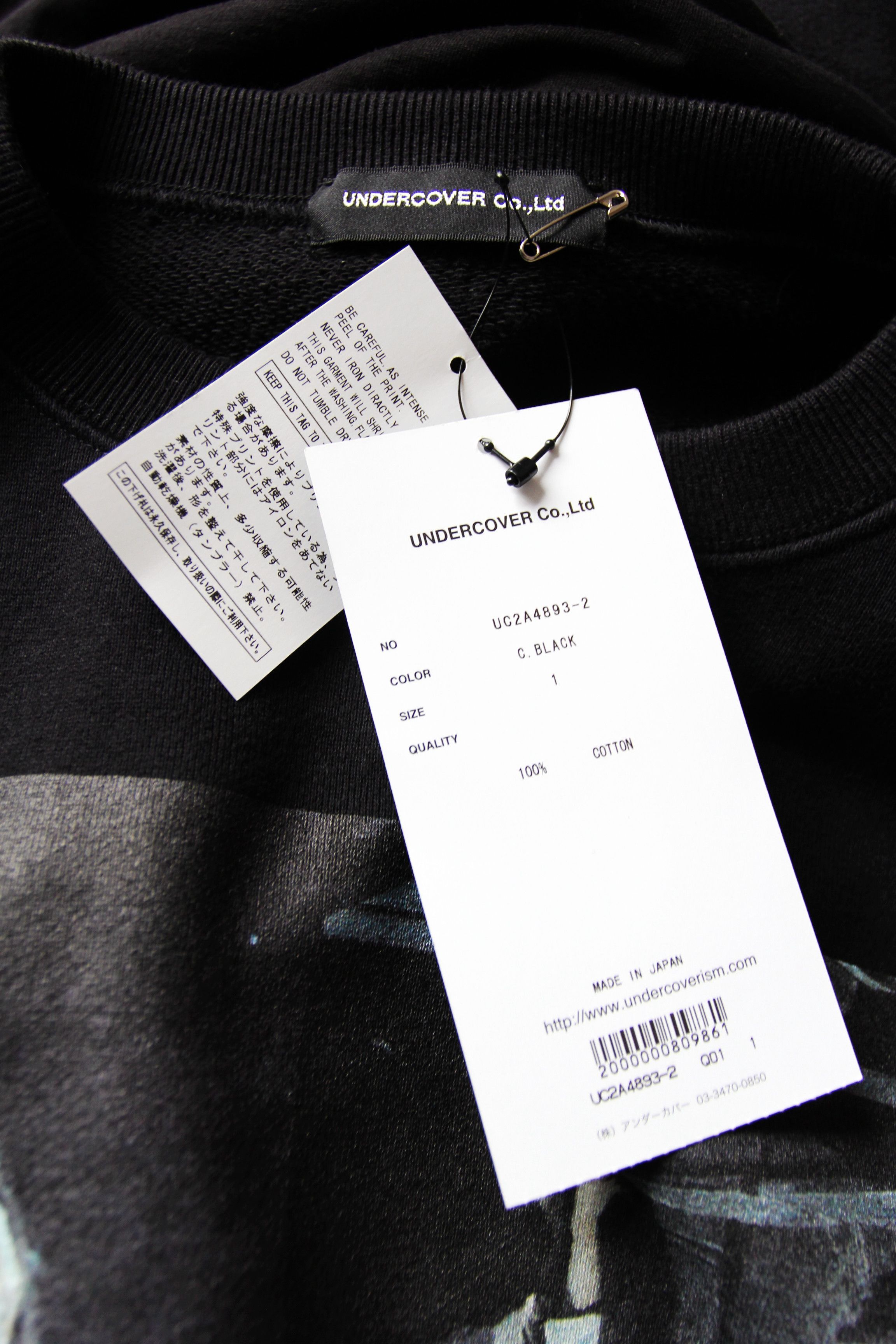 Undercover BNWT AW21 UNDERCOVER UNDERCOVERISM FOR REBELS SWEATSHIRT 1 Size US S / EU 44-46 / 1 - 9 Thumbnail