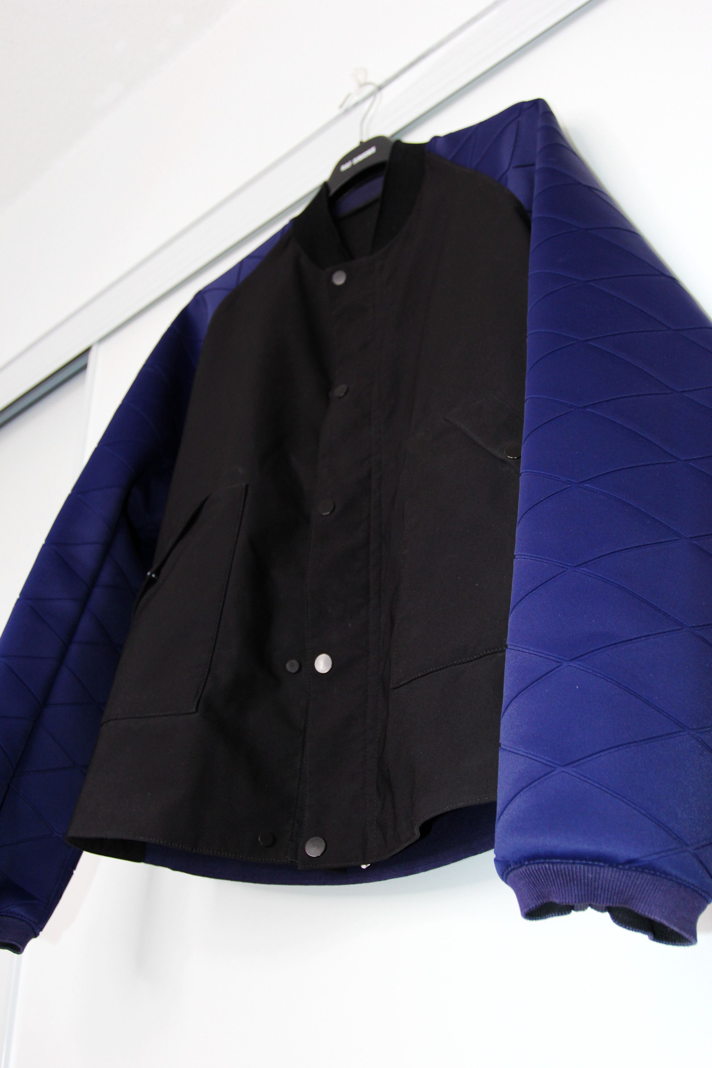 Balenciaga SS12 BALENCIAGA GHESQUIERE TECHNICAL SCUBA BOMBER JACKET 50 Size US M / EU 48-50 / 2 - 6 Thumbnail