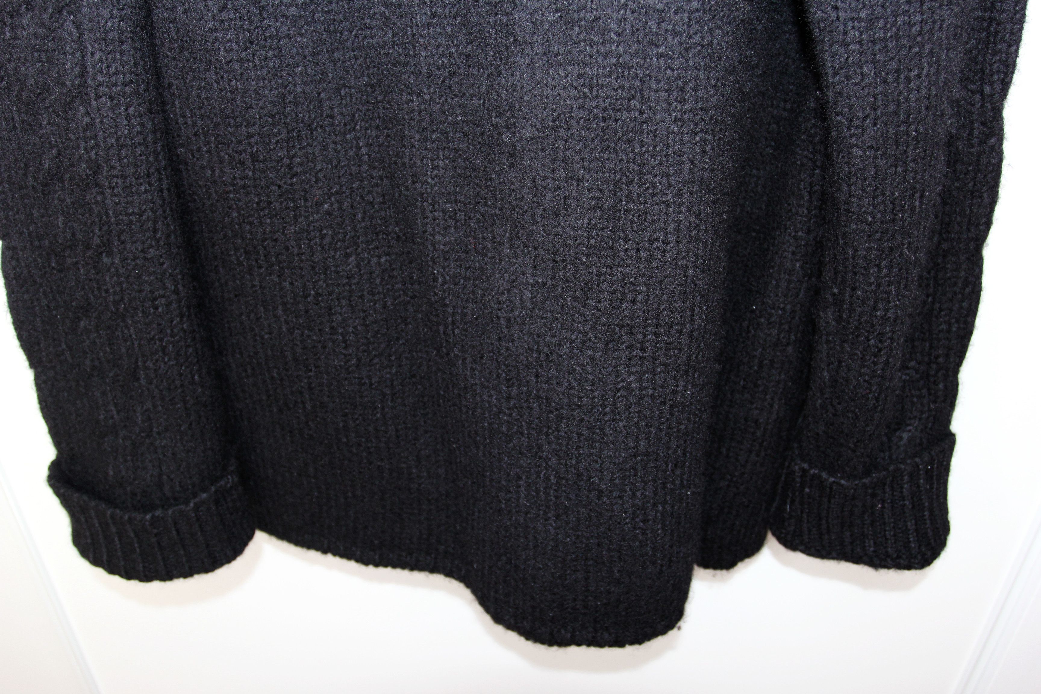 Yohji Yamamoto AW05 YOHJI YAMAMOTO POUR HOMME WOOL KNIT COAT M Size US M / EU 48-50 / 2 - 13 Thumbnail