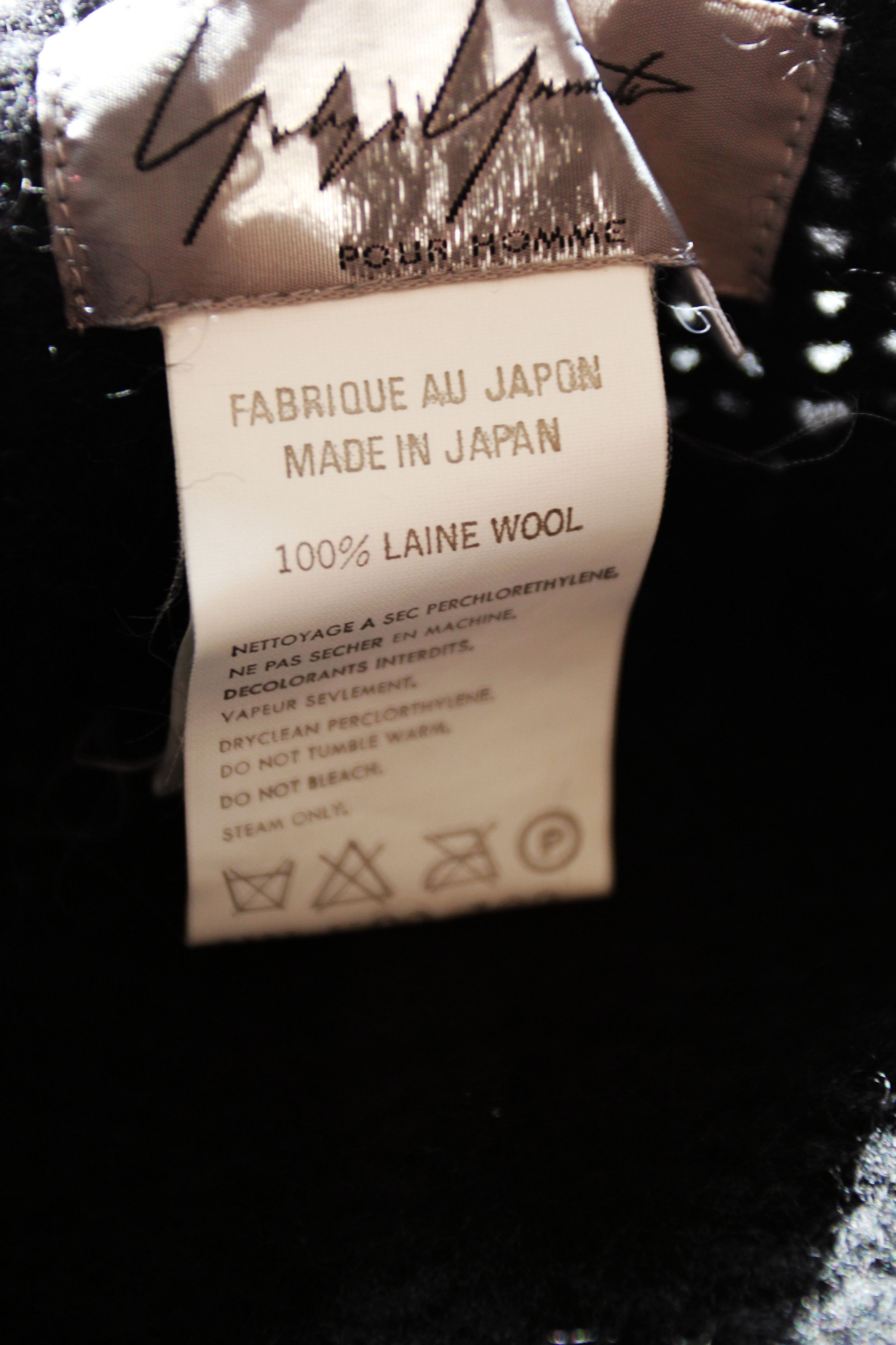Yohji Yamamoto AW05 YOHJI YAMAMOTO POUR HOMME WOOL KNIT COAT M Size US M / EU 48-50 / 2 - 15 Thumbnail