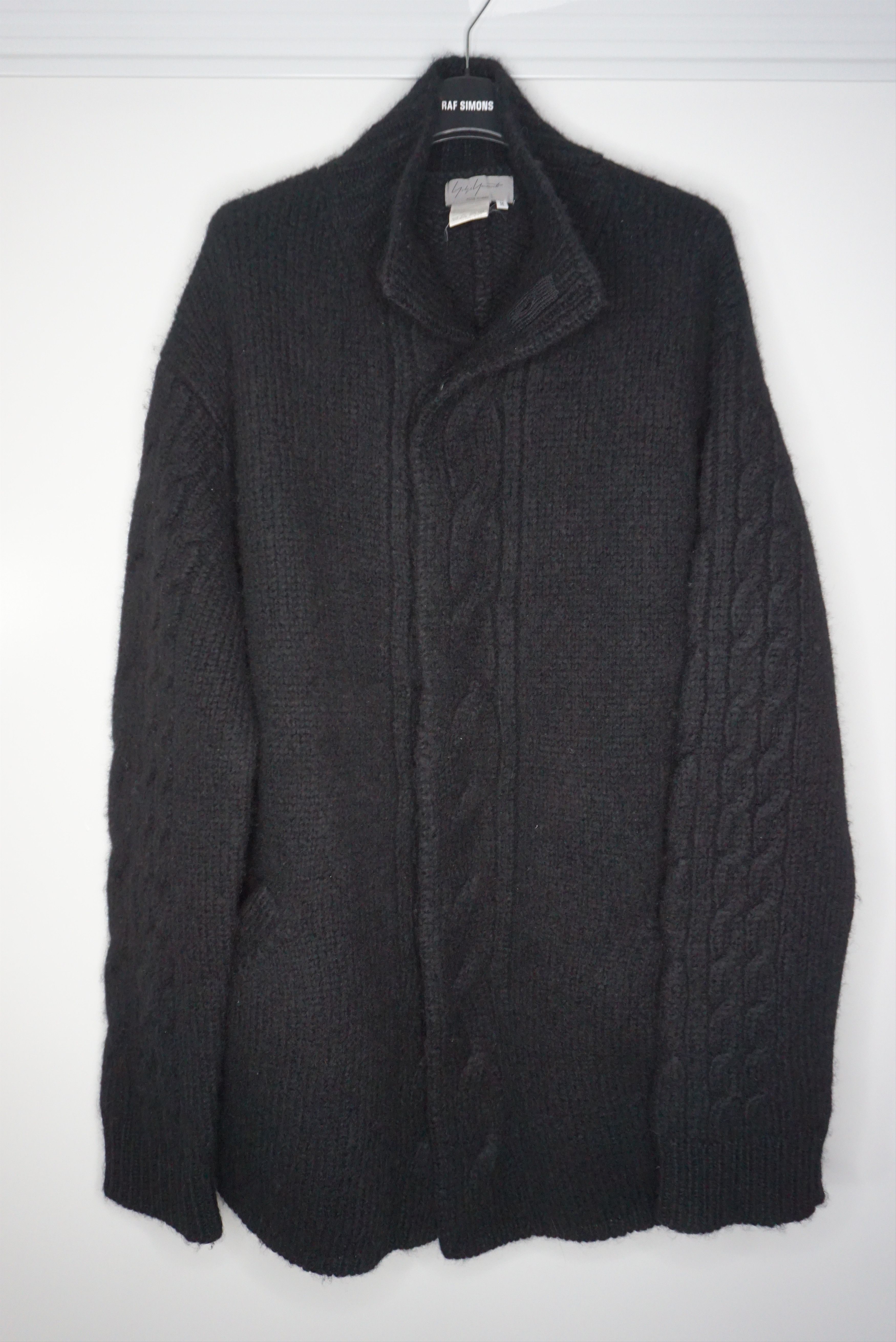 Yohji Yamamoto AW05 YOHJI YAMAMOTO POUR HOMME WOOL KNIT COAT M Size US M / EU 48-50 / 2 - 2 Thumbnail