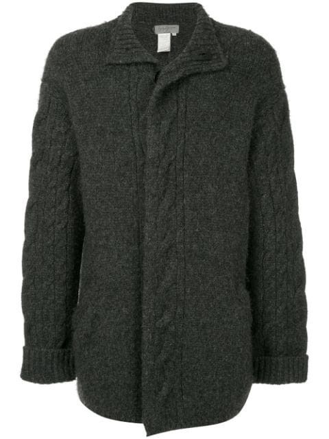 Yohji Yamamoto AW05 YOHJI YAMAMOTO POUR HOMME WOOL KNIT COAT M Size US M / EU 48-50 / 2 - 17 Thumbnail
