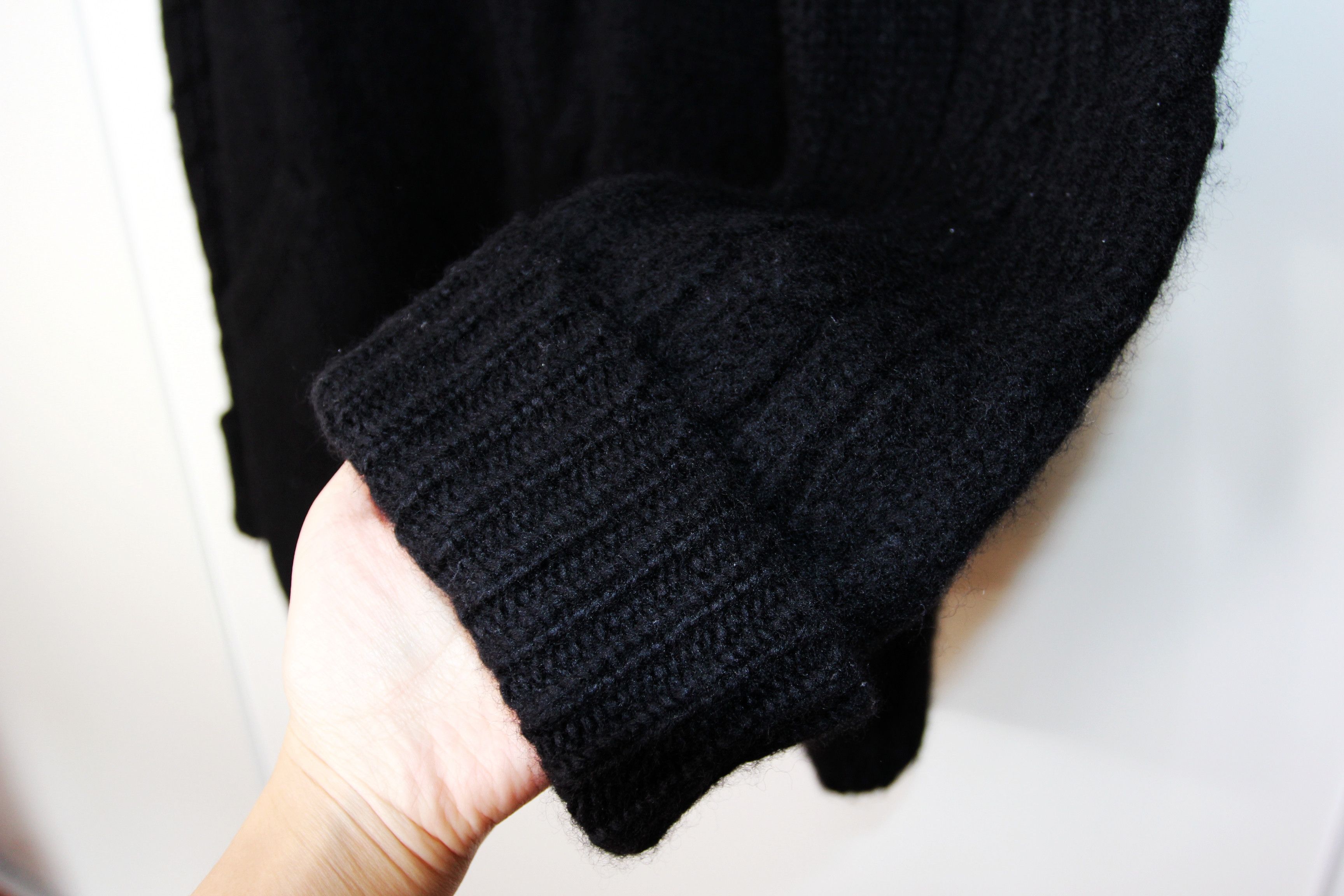 Yohji Yamamoto AW05 YOHJI YAMAMOTO POUR HOMME WOOL KNIT COAT M Size US M / EU 48-50 / 2 - 10 Thumbnail
