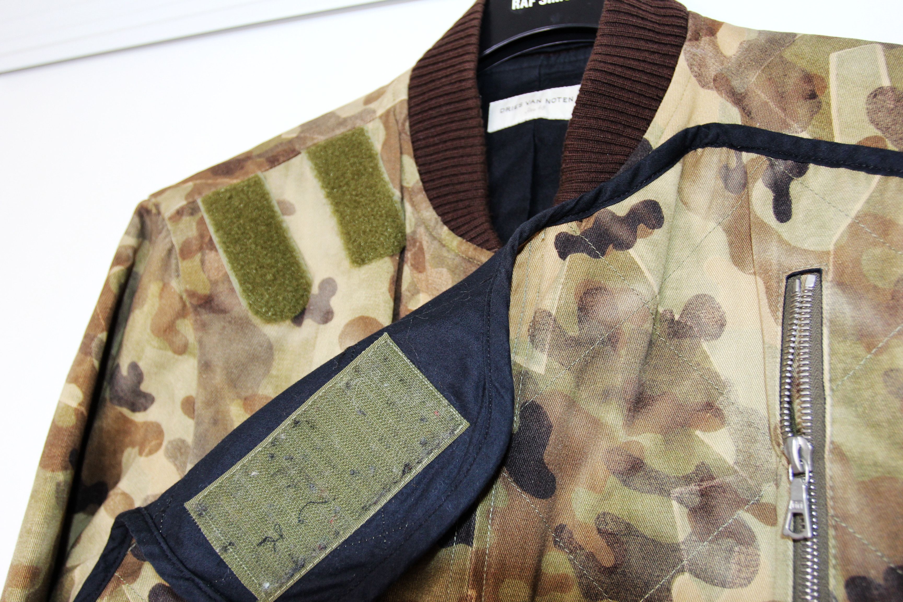 Dries Van Noten SS13 DRIES VAN NOTEN MILITARY CAMOUFLAGE JACKET 48 Size US M / EU 48-50 / 2 - 6 Thumbnail