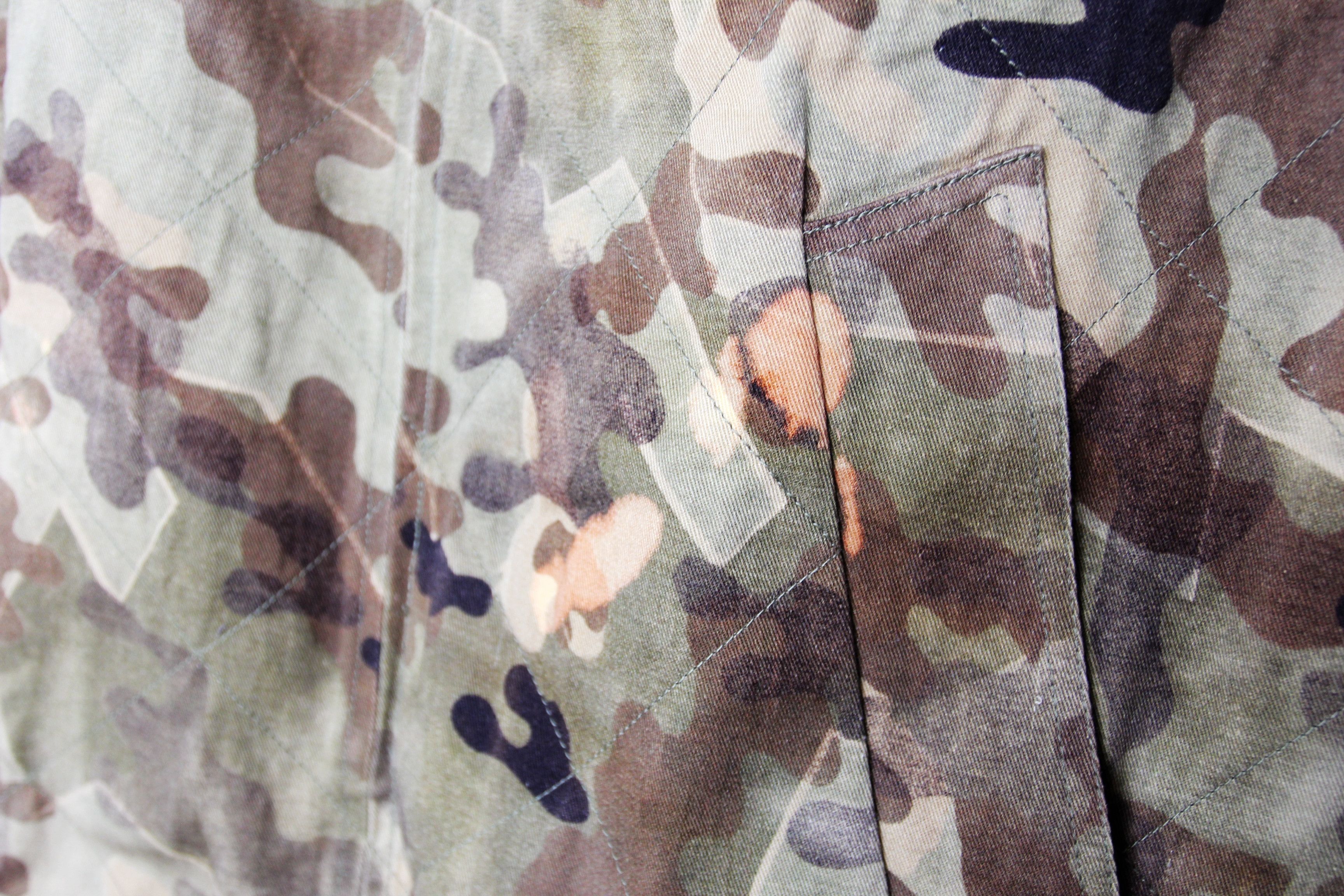 Dries Van Noten SS13 DRIES VAN NOTEN MILITARY CAMOUFLAGE JACKET 48 Size US M / EU 48-50 / 2 - 8 Thumbnail