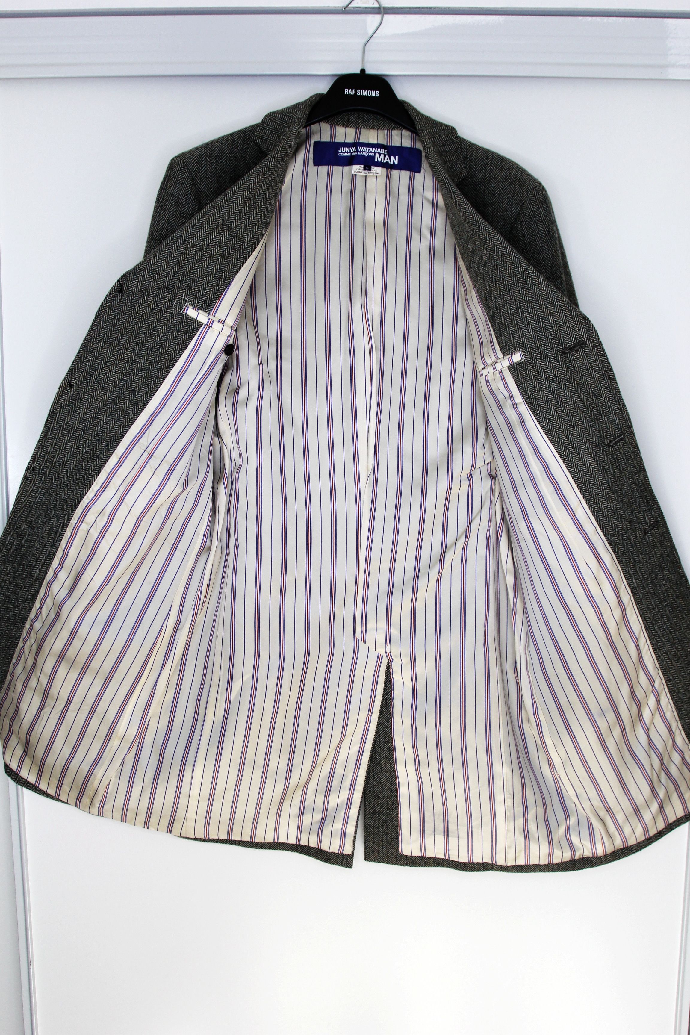 Junya Watanabe AW14 JUNYA WATANABE ELBOW PATCH TWEED COAT L Size US L / EU 52-54 / 3 - 11 Thumbnail