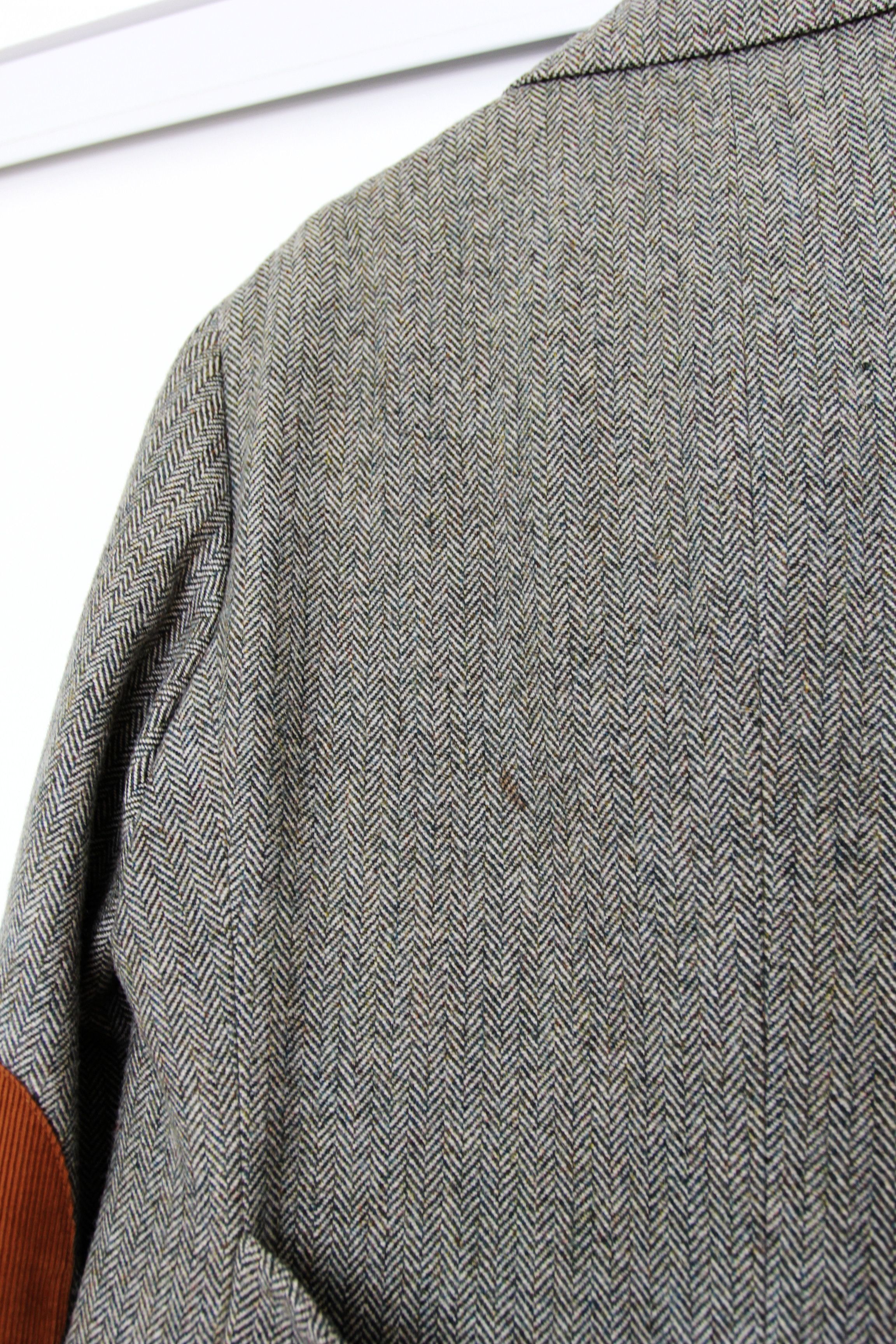 Junya Watanabe AW14 JUNYA WATANABE ELBOW PATCH TWEED COAT L Size US L / EU 52-54 / 3 - 18 Thumbnail