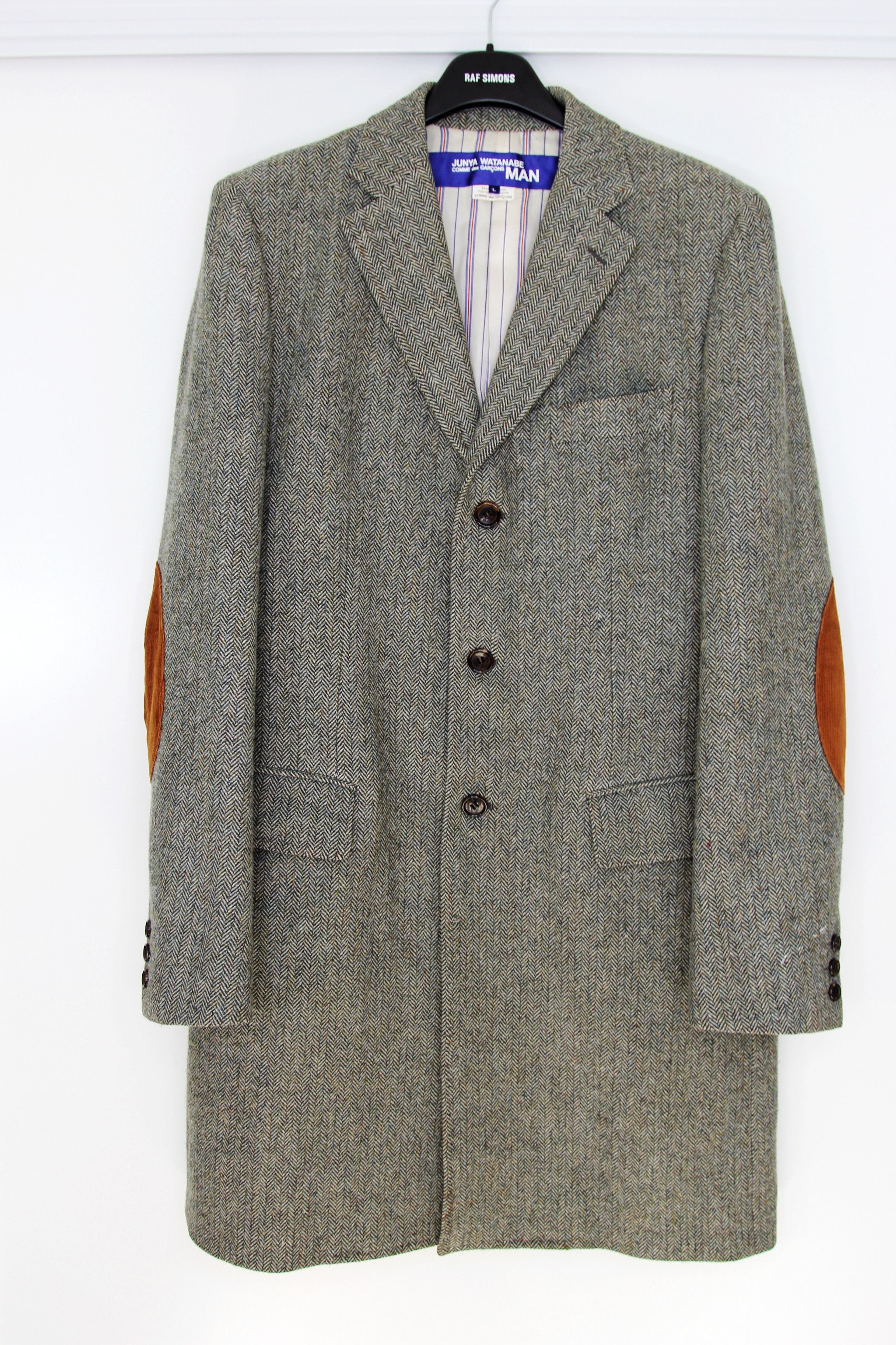 Junya Watanabe AW14 JUNYA WATANABE ELBOW PATCH TWEED COAT L Size US L / EU 52-54 / 3 - 1 Thumbnail