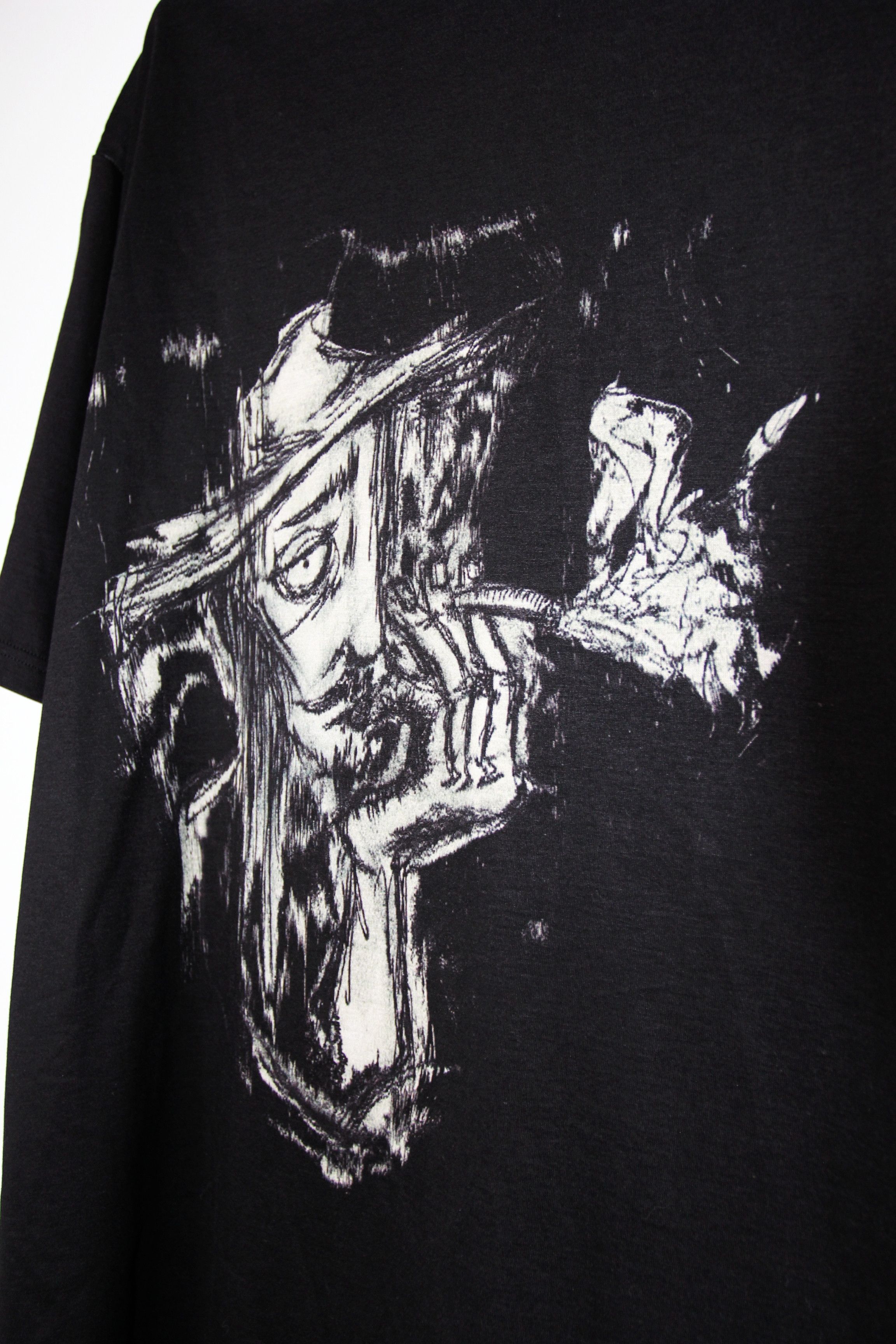 Yohji Yamamoto BNWT SS22 YOHJI YAMAMOTO POUR HOMME PRINTED TSHIRT 3 Size US L / EU 52-54 / 3 - 5 Thumbnail