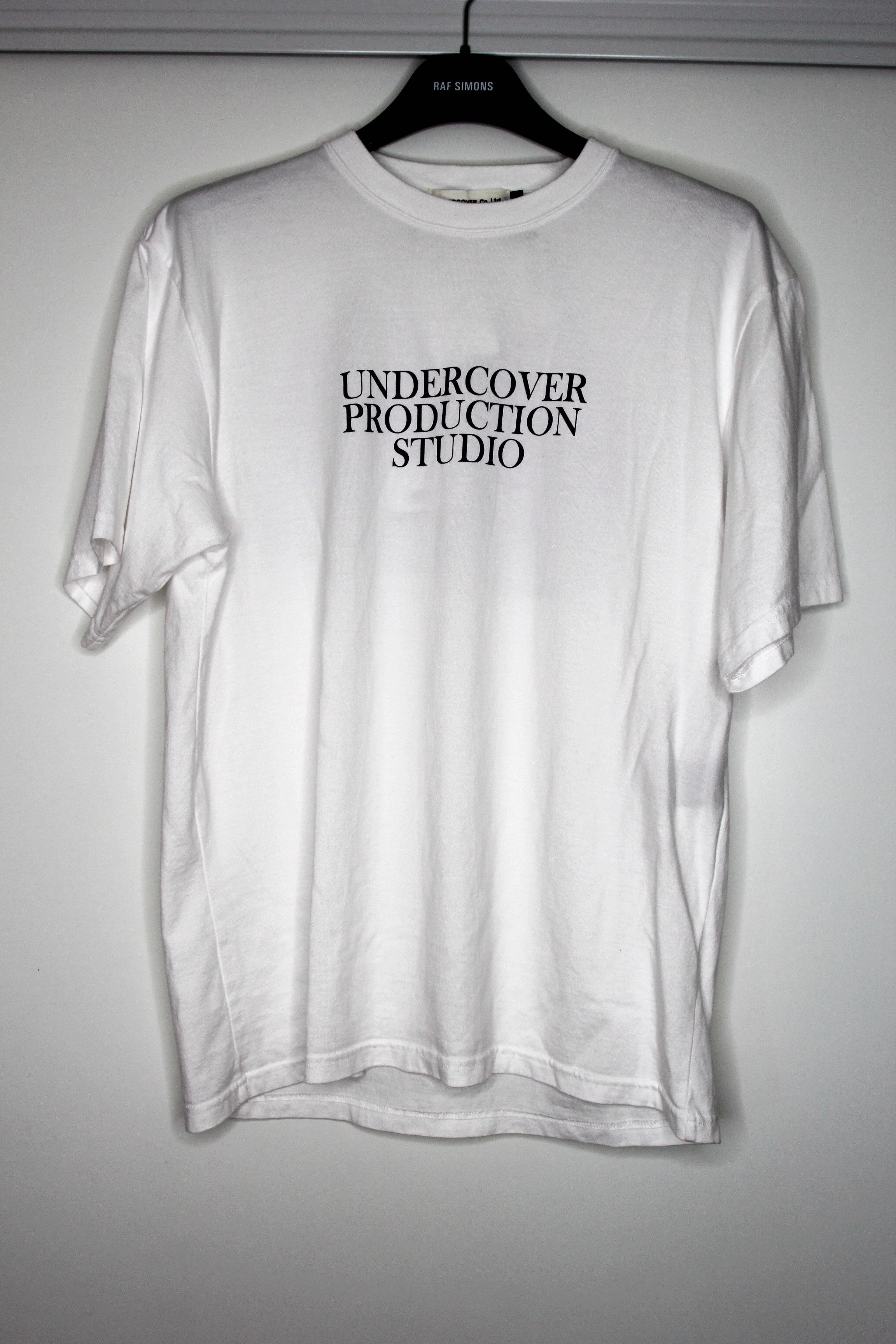 Undercover BNWT SS22 UNDERCOVER LOGO PRINT PRODUCTION STUDIO TSHIRT 2 Size US M / EU 48-50 / 2 - 3 Thumbnail