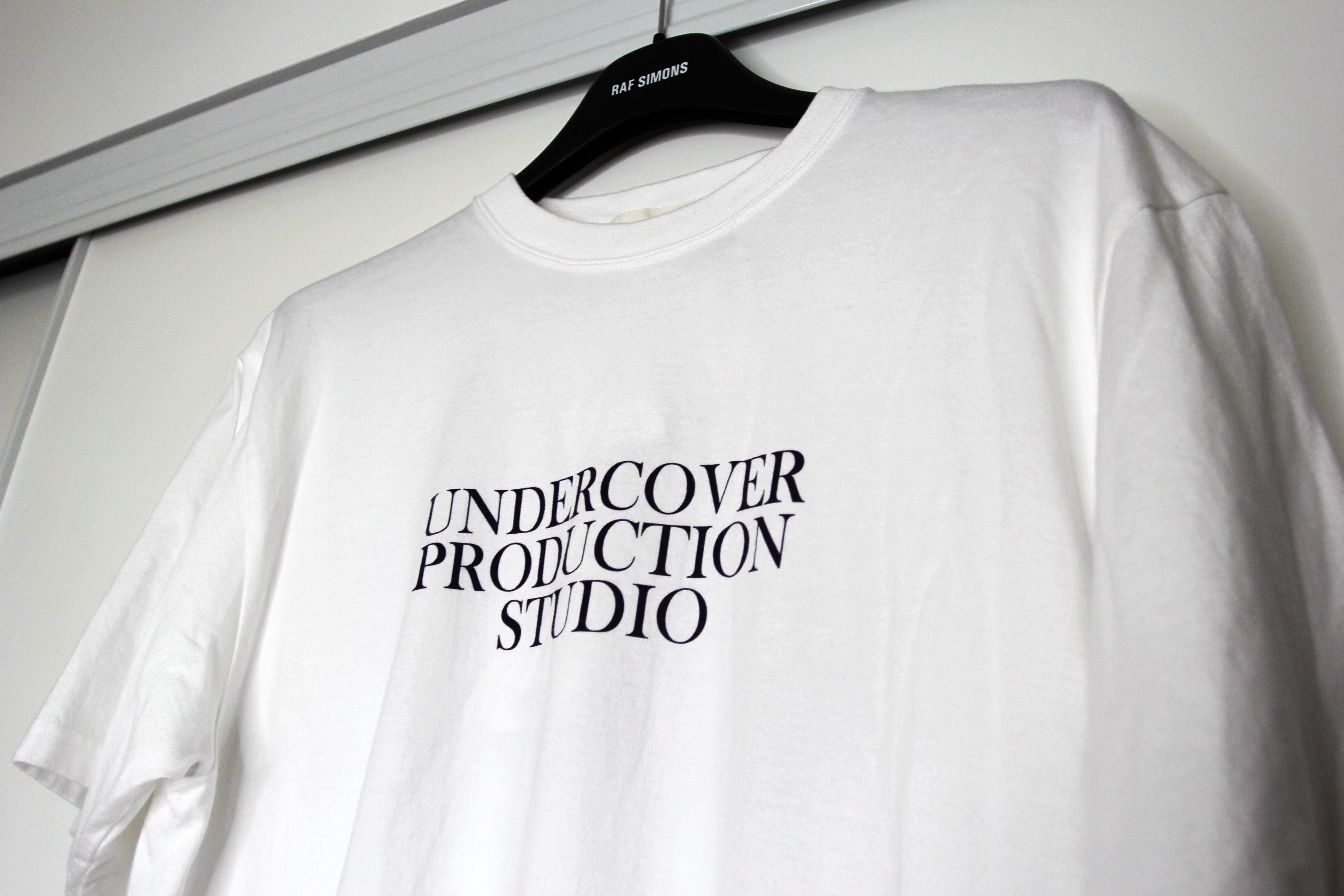 Undercover BNWT SS22 UNDERCOVER LOGO PRINT PRODUCTION STUDIO TSHIRT 2 Size US M / EU 48-50 / 2 - 4 Thumbnail