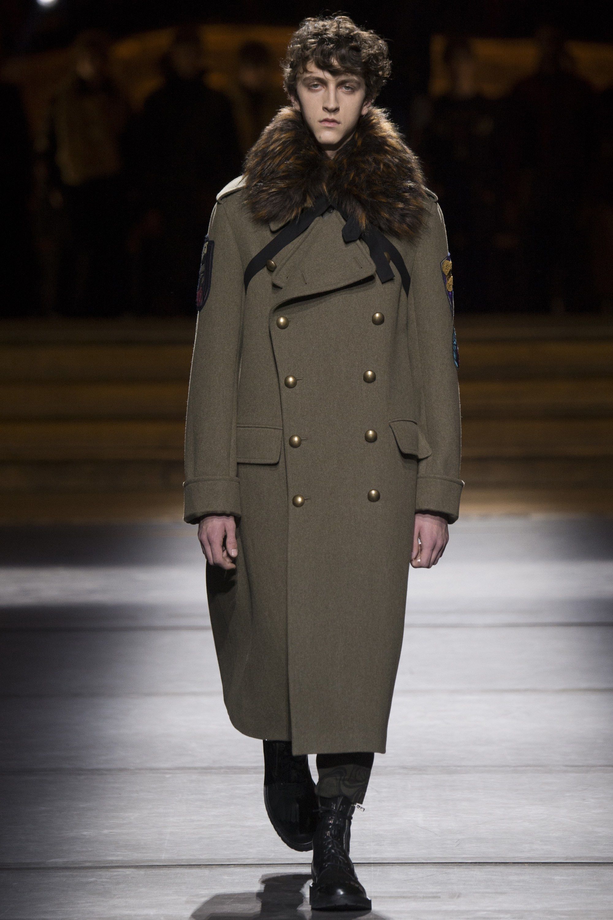 Dries Van Noten AW16 DRIES VAN NOTEN x WES WILSON ROVER MILITARY COAT M Size US M / EU 48-50 / 2 - 1 Thumbnail