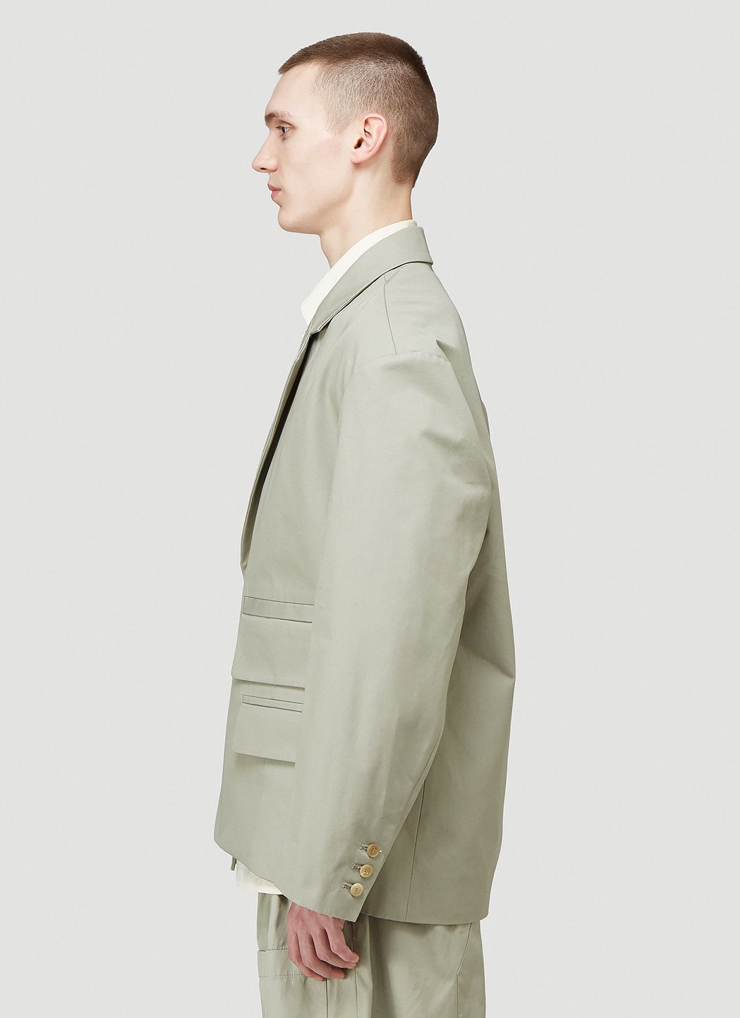 Jacquemus BNWT SS21 JACQUEMUS "LA VESTE NOVI" BLAZER JACKET 48 Size US M / EU 48-50 / 2 - 14 Thumbnail