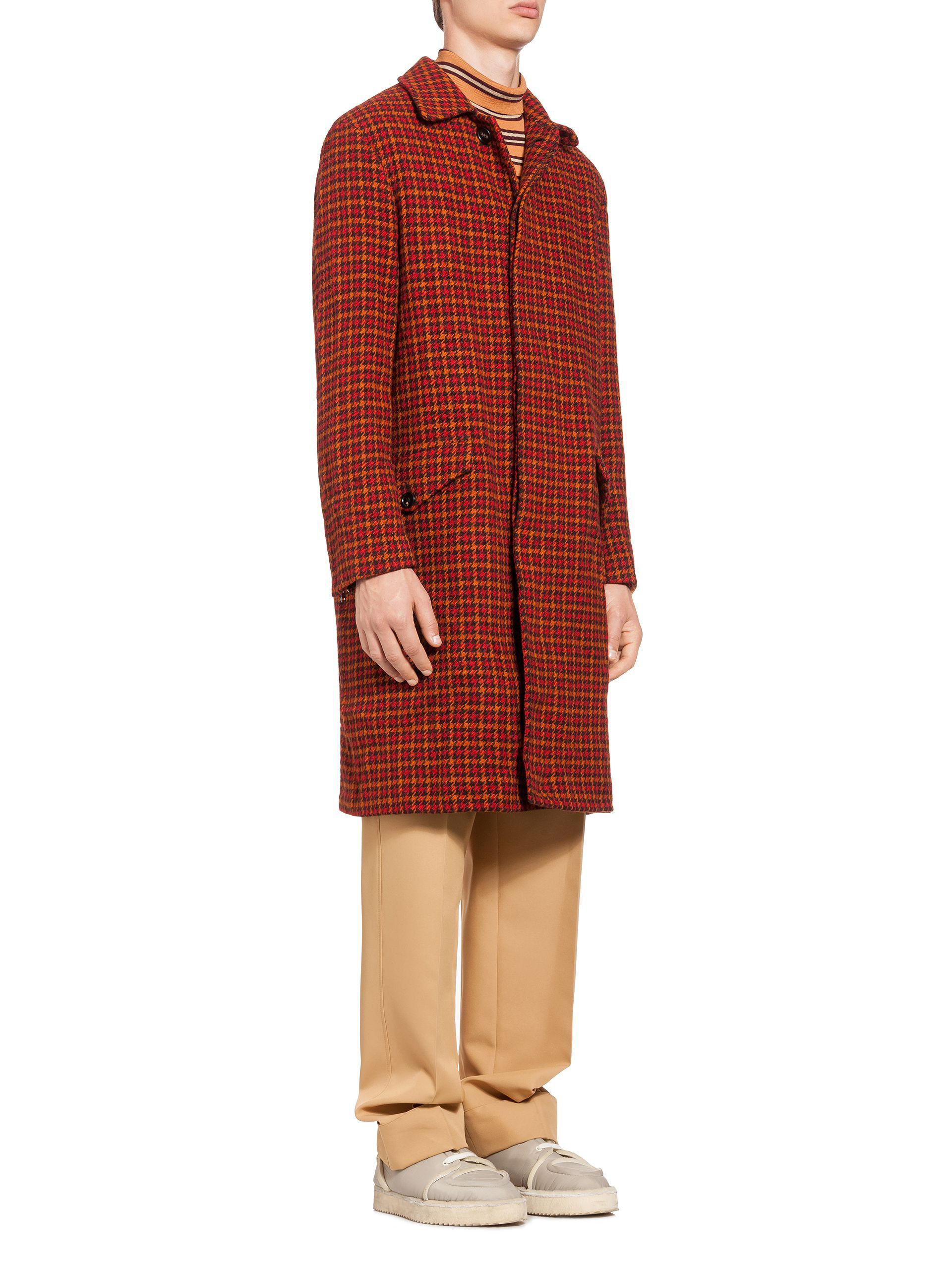 Marni AW17 MARNI HOUNDSTOOTH WOOL COAT 50 Size US M / EU 48-50 / 2 - 18 Thumbnail