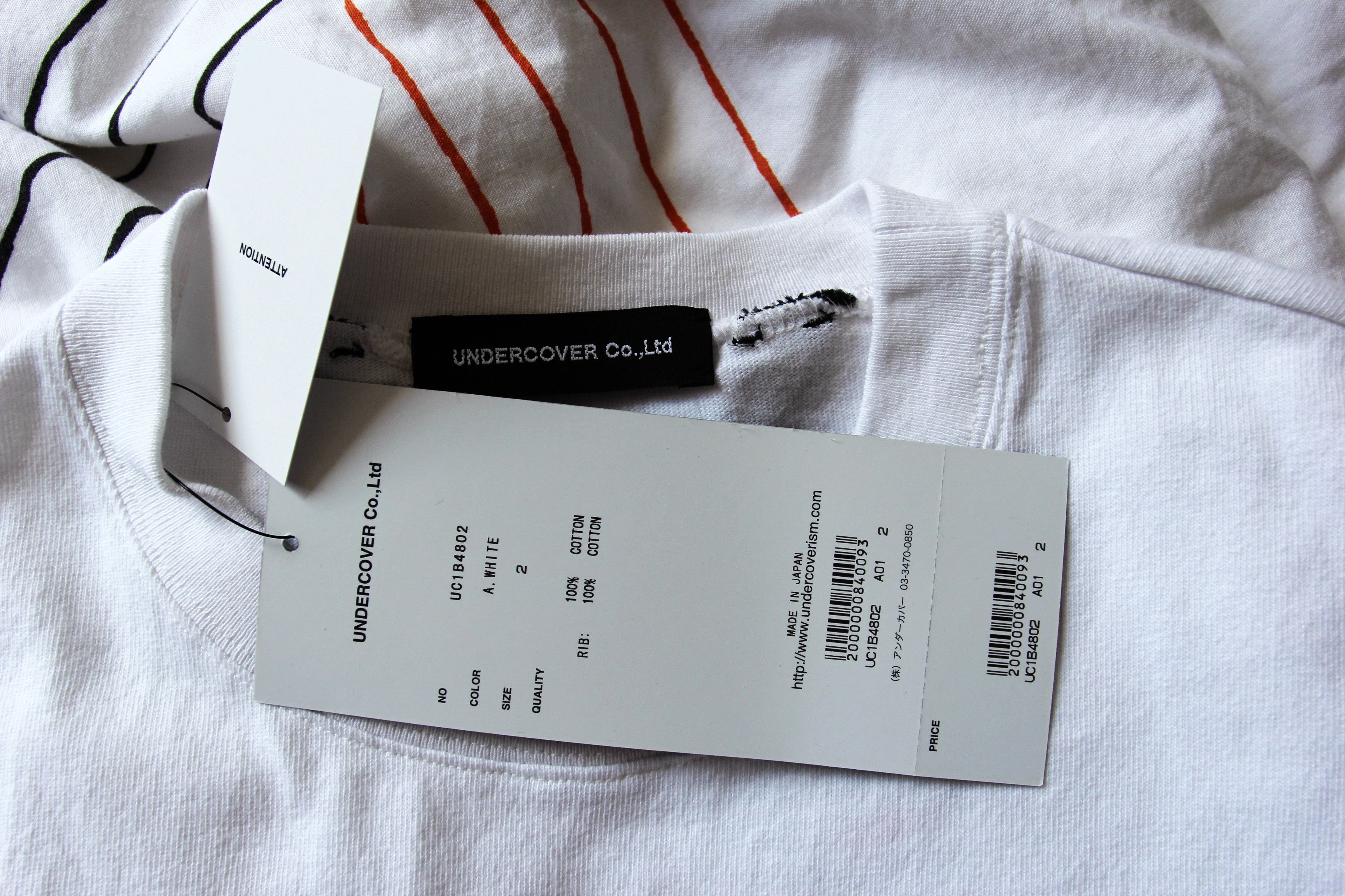 Undercover BNWT SS22 UNDERCOVER x EASTPAK ZIPPERED POCKET TSHIRT 2 Size US M / EU 48-50 / 2 - 9 Thumbnail