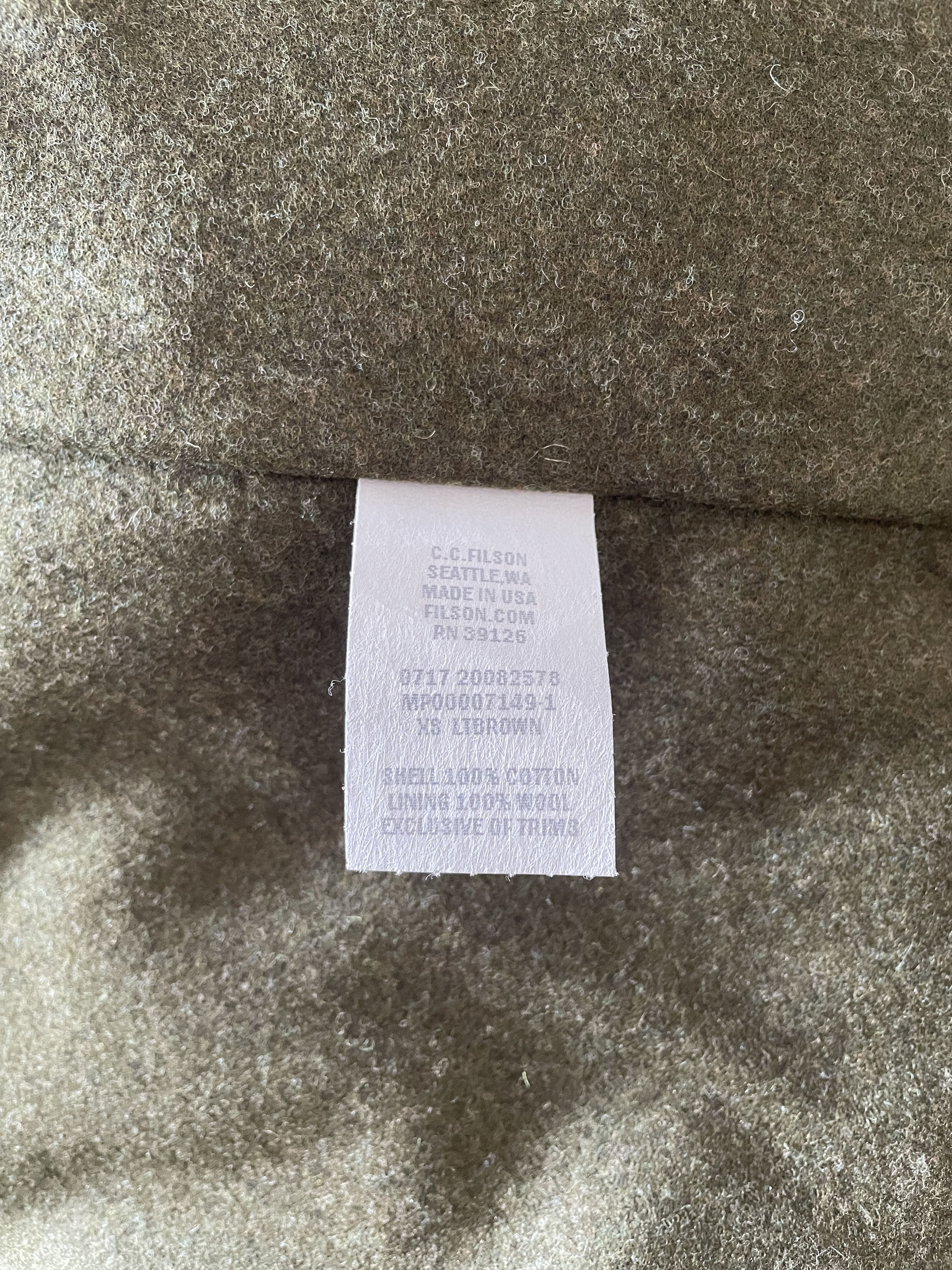 Filson Rainier Supply Jacket / Coaches Jacket Size US XS / EU 42 / 0 - 4 Thumbnail