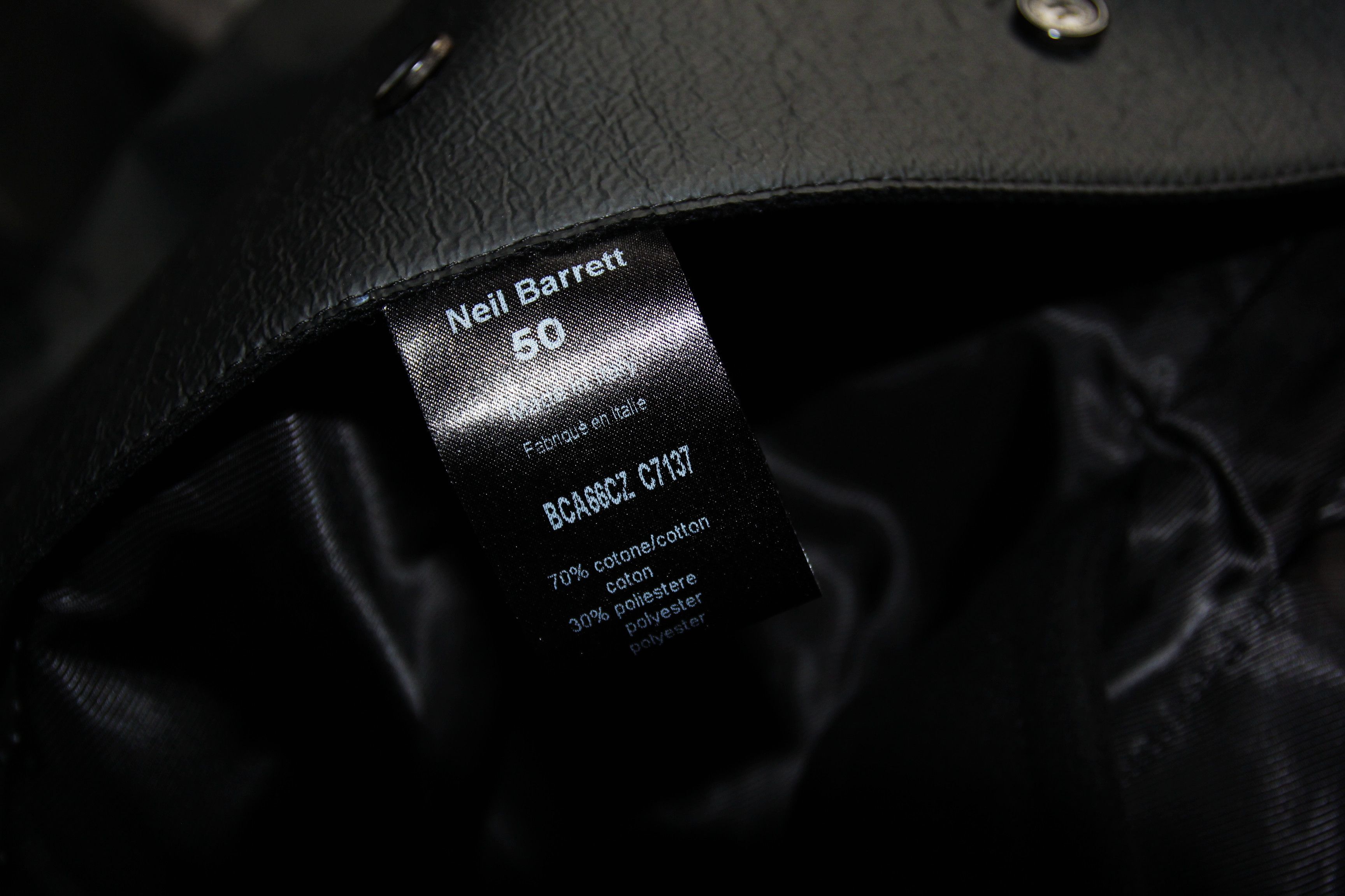 Neil Barrett AW13 NEIL BARRETT DETACHABLE COLLAR HOOD COAT 50 Size US M / EU 48-50 / 2 - 19 Thumbnail