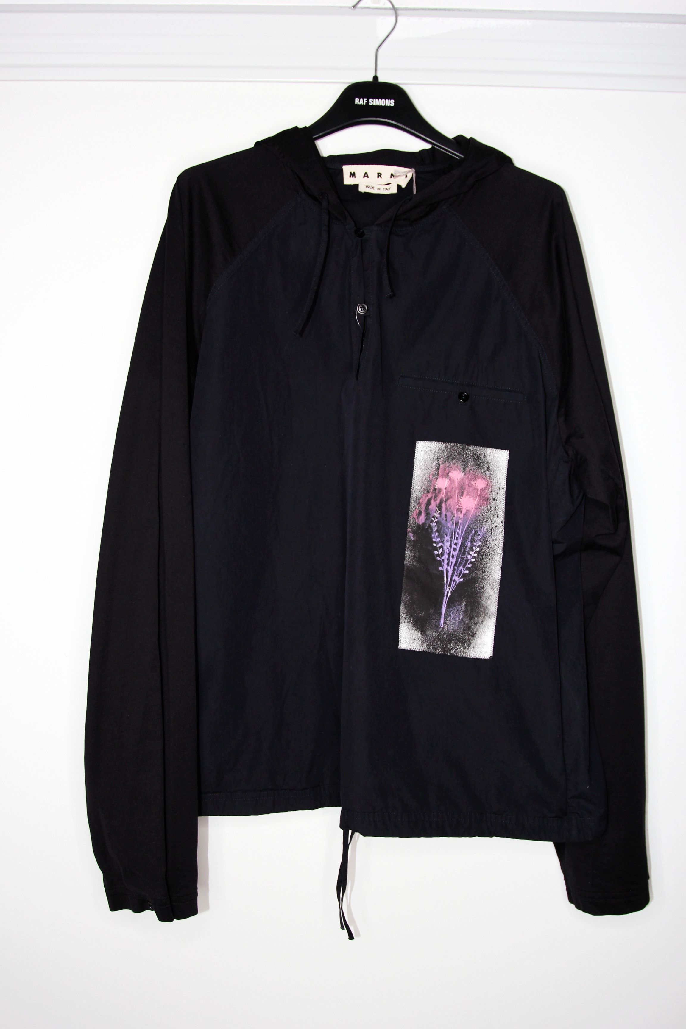 Marni BNWT AW21 MARNI GRAPHIC PRINT HOODED JACKET 52 Size US L / EU 52-54 / 3 - 2 Thumbnail