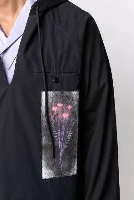 Marni BNWT AW21 MARNI GRAPHIC PRINT HOODED JACKET 52 Size US L / EU 52-54 / 3 - 13 Thumbnail