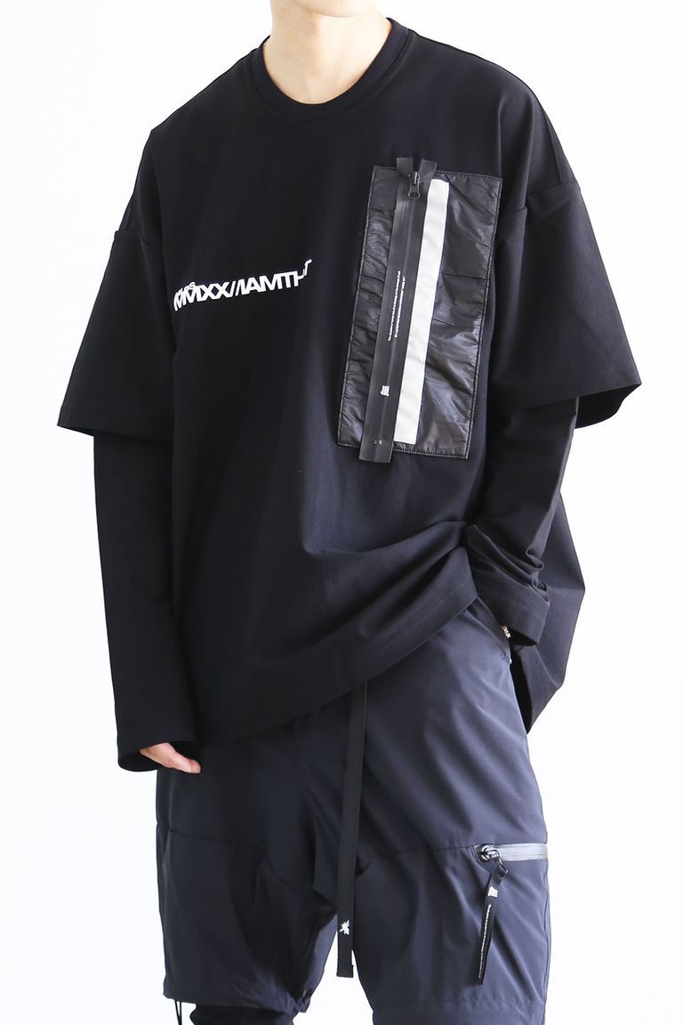 image of Aw20 Nilos Julius Nylon High Tension Jersey 3 in Black, Men's (Size Large)