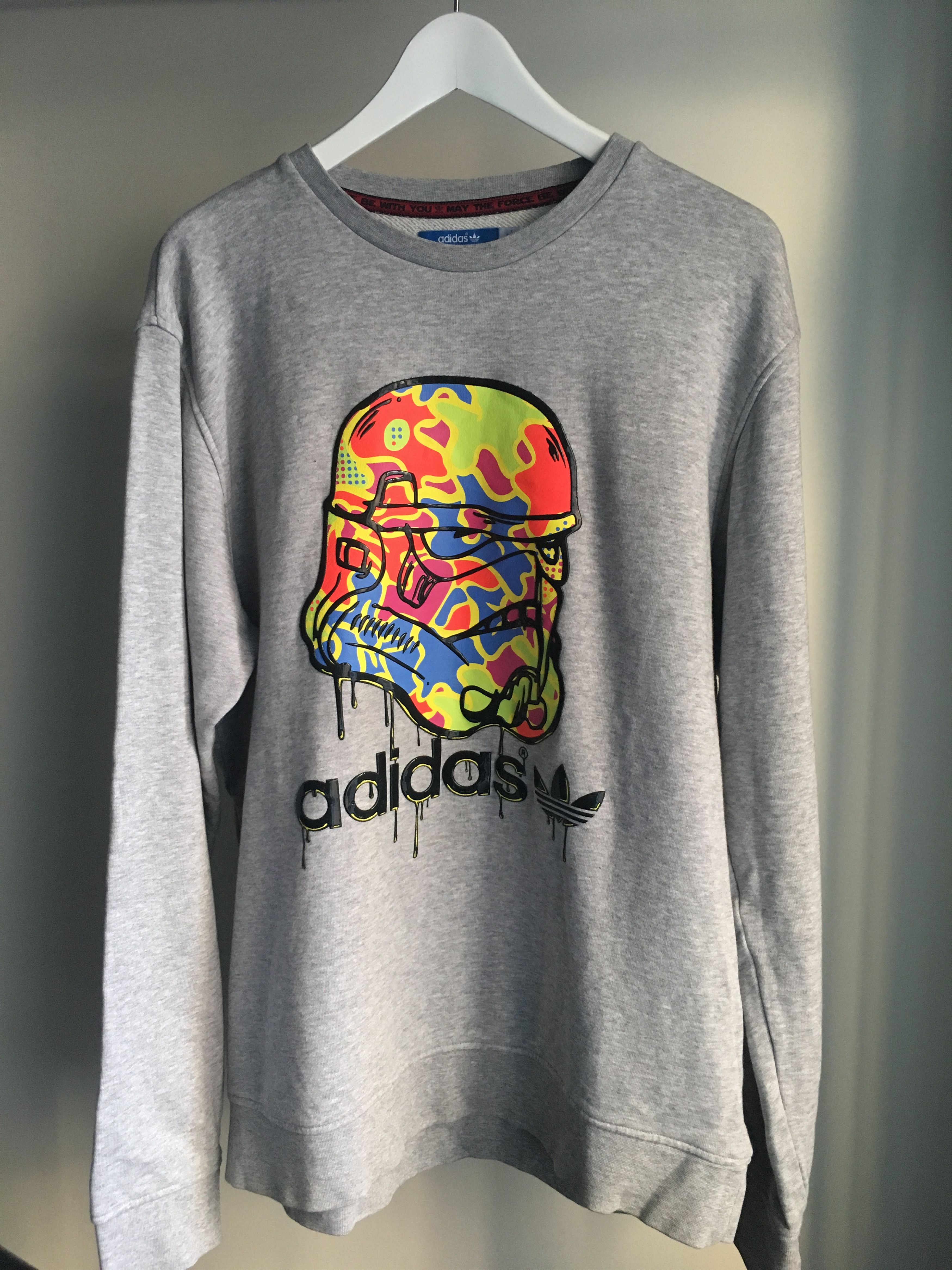 Adidas on sale stormtrooper sweatshirt