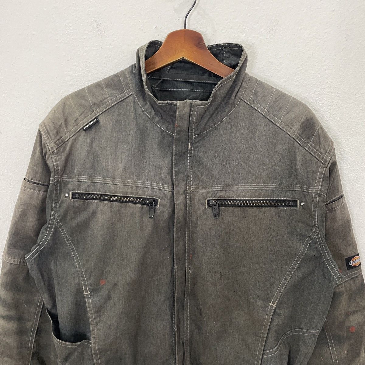 Dickies Vintage Dickies Distressed Jacket Size US L / EU 52-54 / 3 - 4 Thumbnail