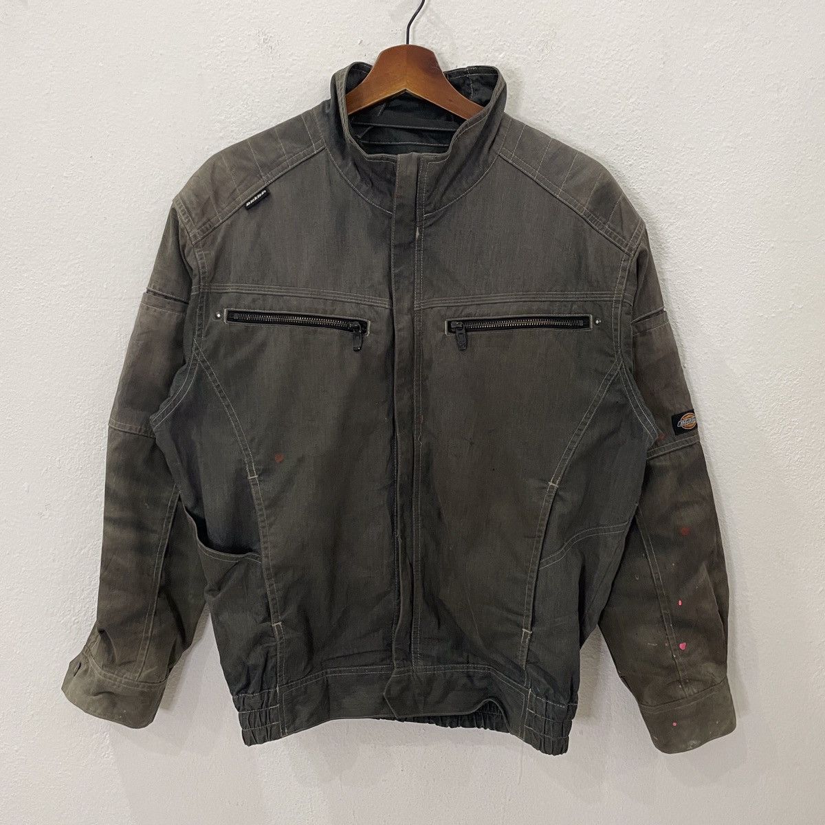 Dickies Vintage Dickies Distressed Jacket Size US L / EU 52-54 / 3 - 1 Thumbnail
