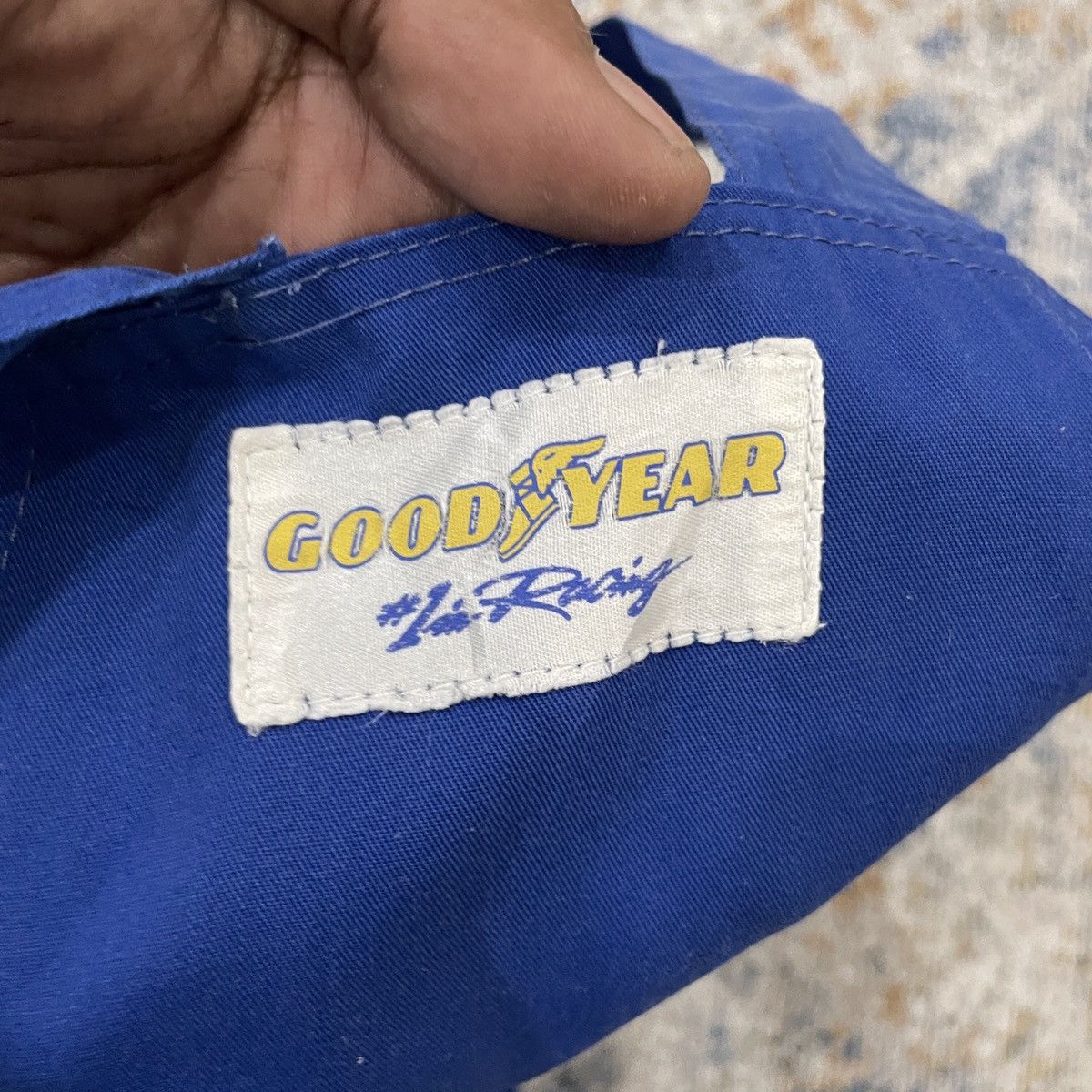 Japanese Brand Vintage Goodyear Overall Size US 35 - 2 Thumbnail