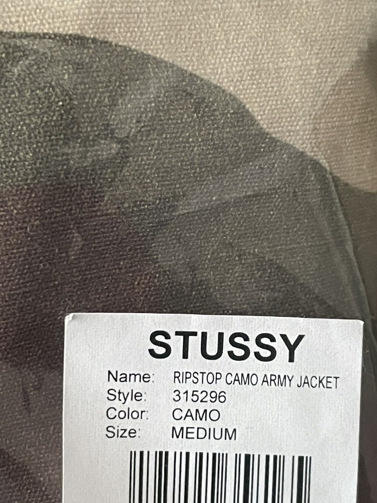 DENIM TEARS × Stussy Denim Tears x STÜSSY Camo Ripstop Jacket Size US M / EU 48-50 / 2 - 4 Thumbnail