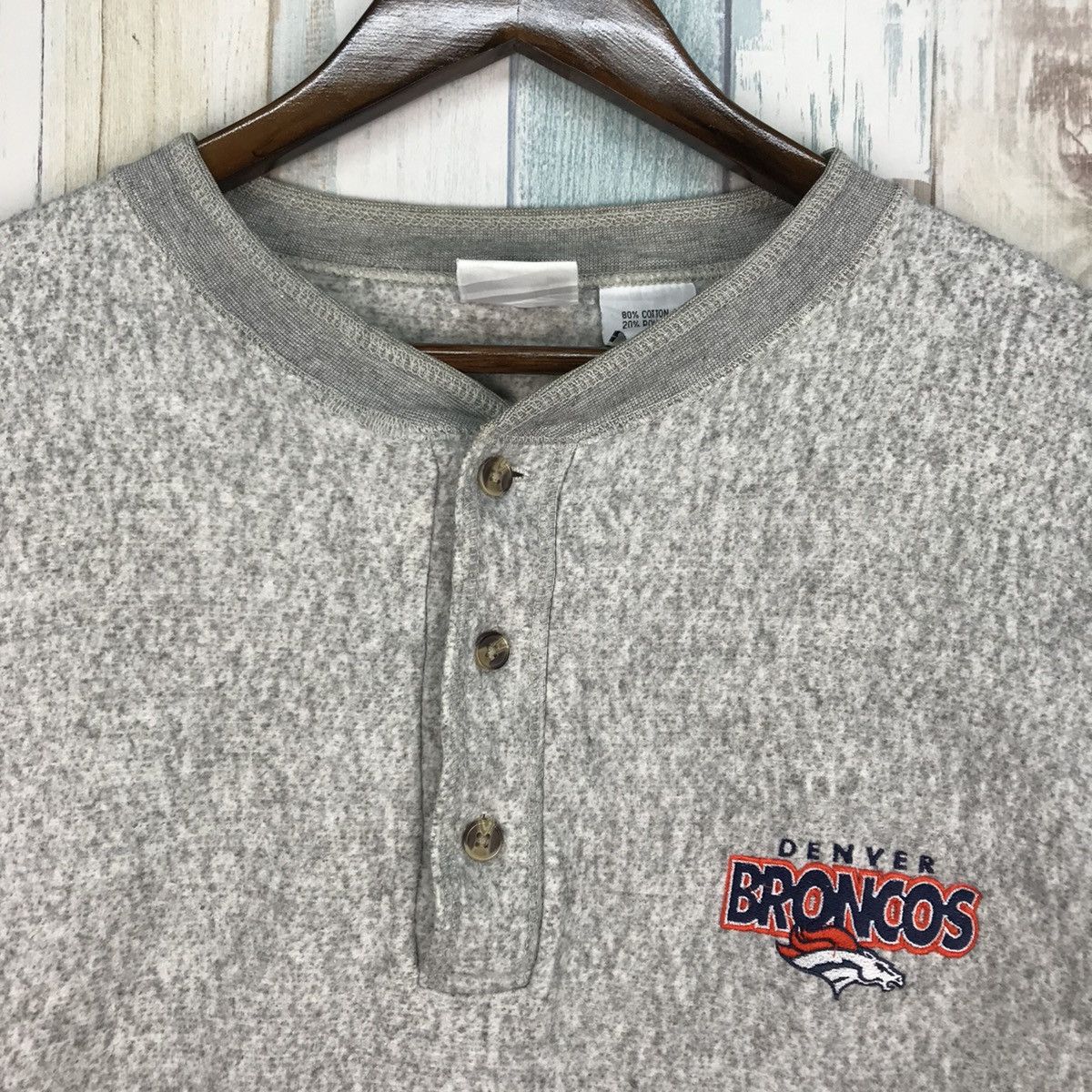 NFL Vintage NFL Denver Broncos Sweatshirt Size US XXL / EU 58 / 5 - 4 Thumbnail