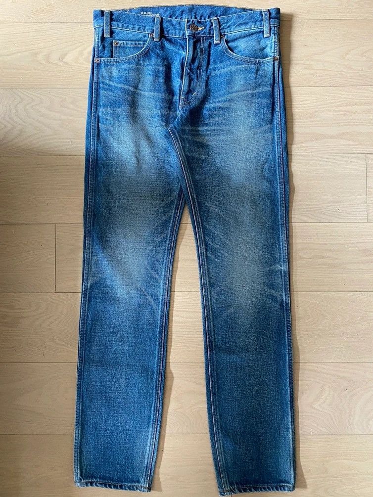Celine × Hedi Slimane CELINE BY HEDI SLIMANE “CLASSIC SLIM JEANS IN UNION WASH” Size US 30 / EU 46 - 1 Thumbnail